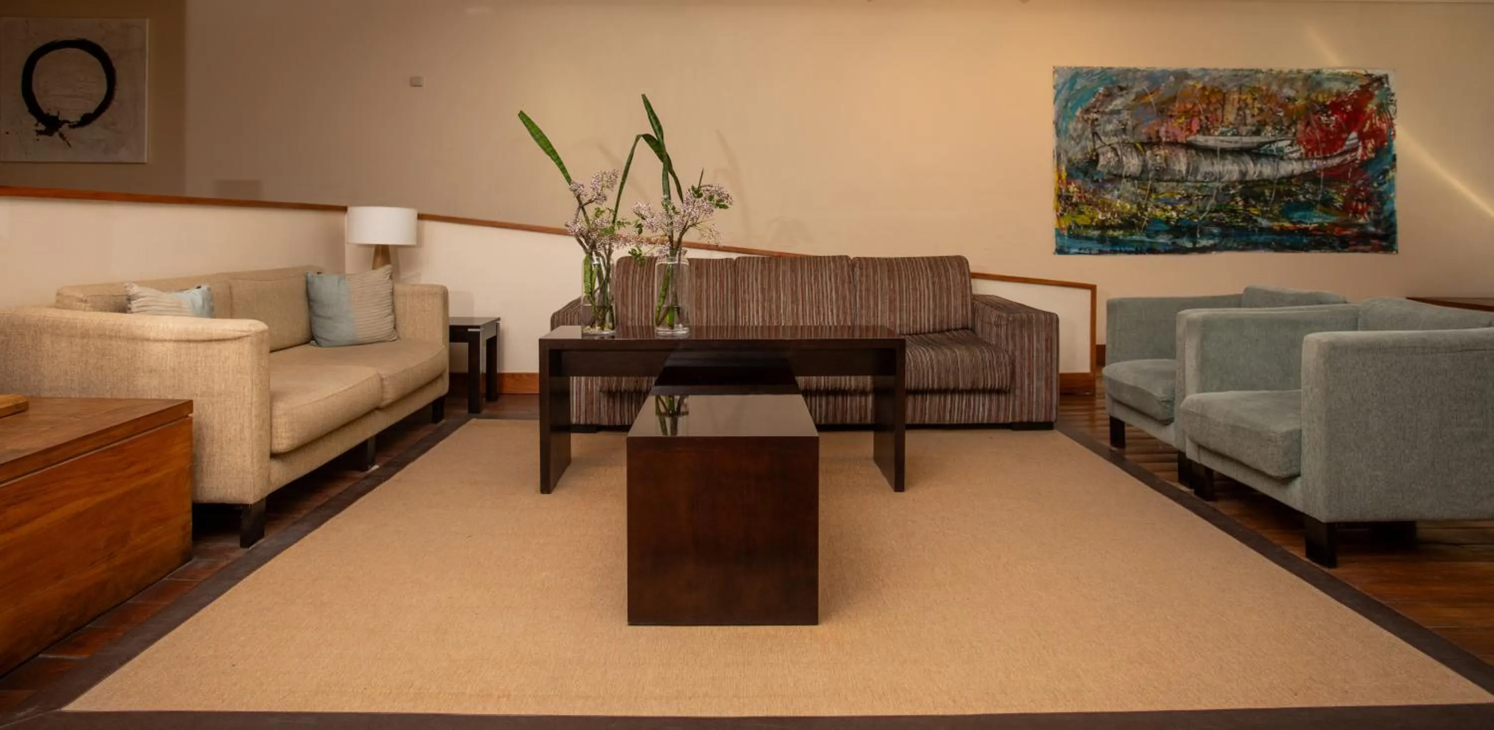 Seating area in Hotel Península Valdés