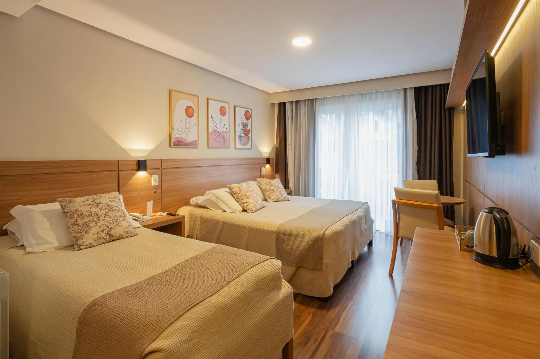 Bed in Hotel Querência