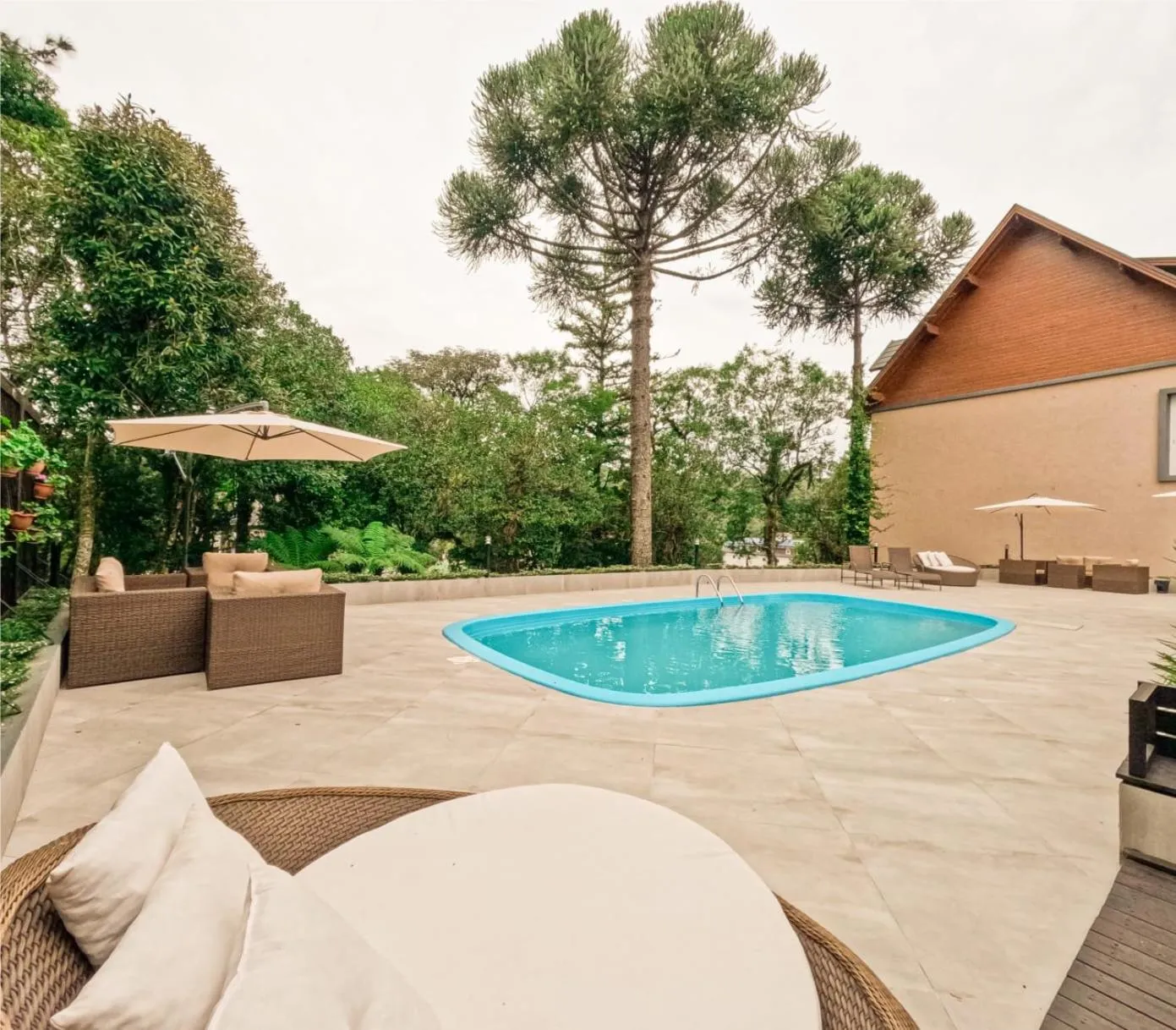 Swimming pool in Hotel Querência