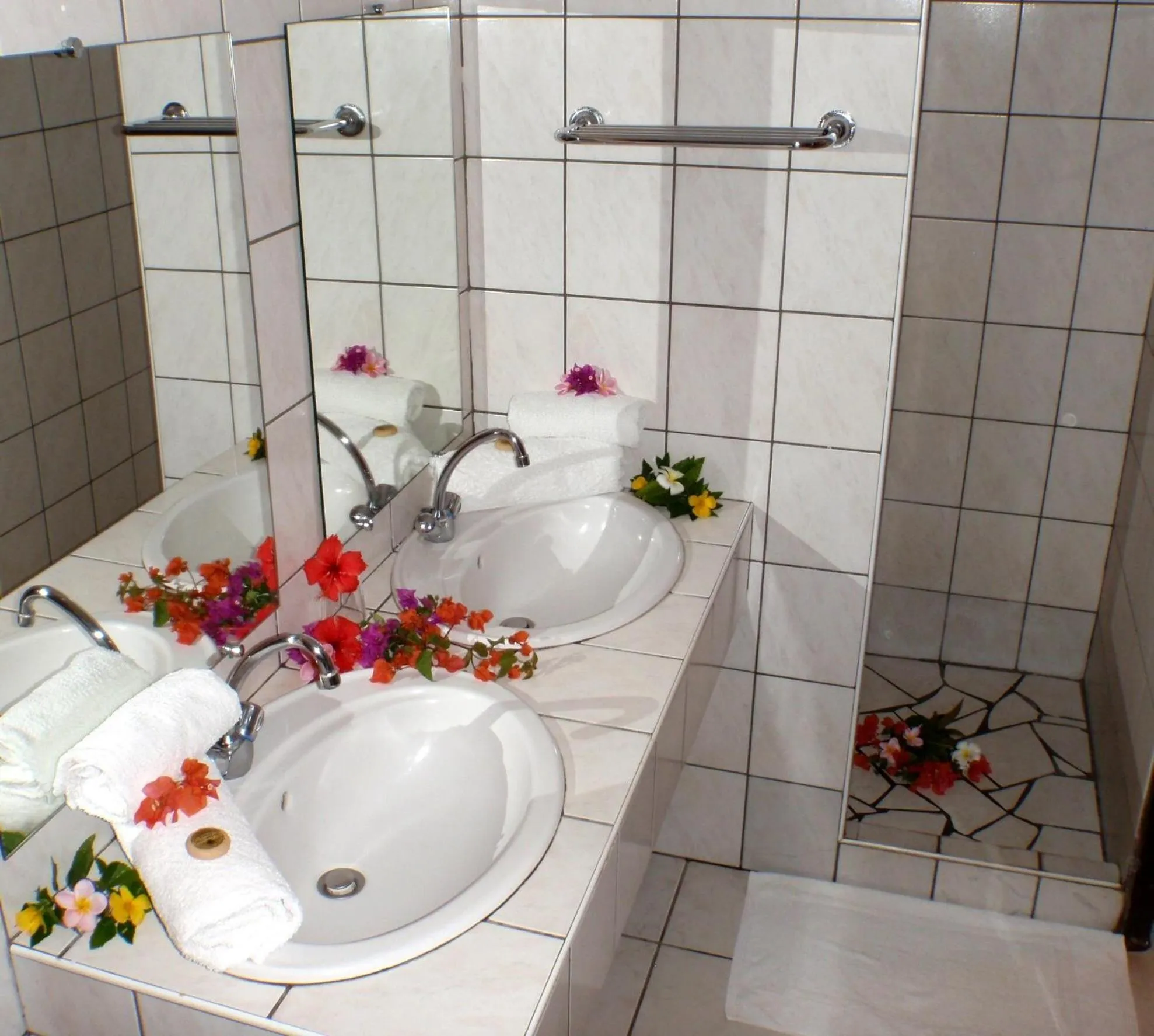 Bathroom in Hotel Hibiscus
