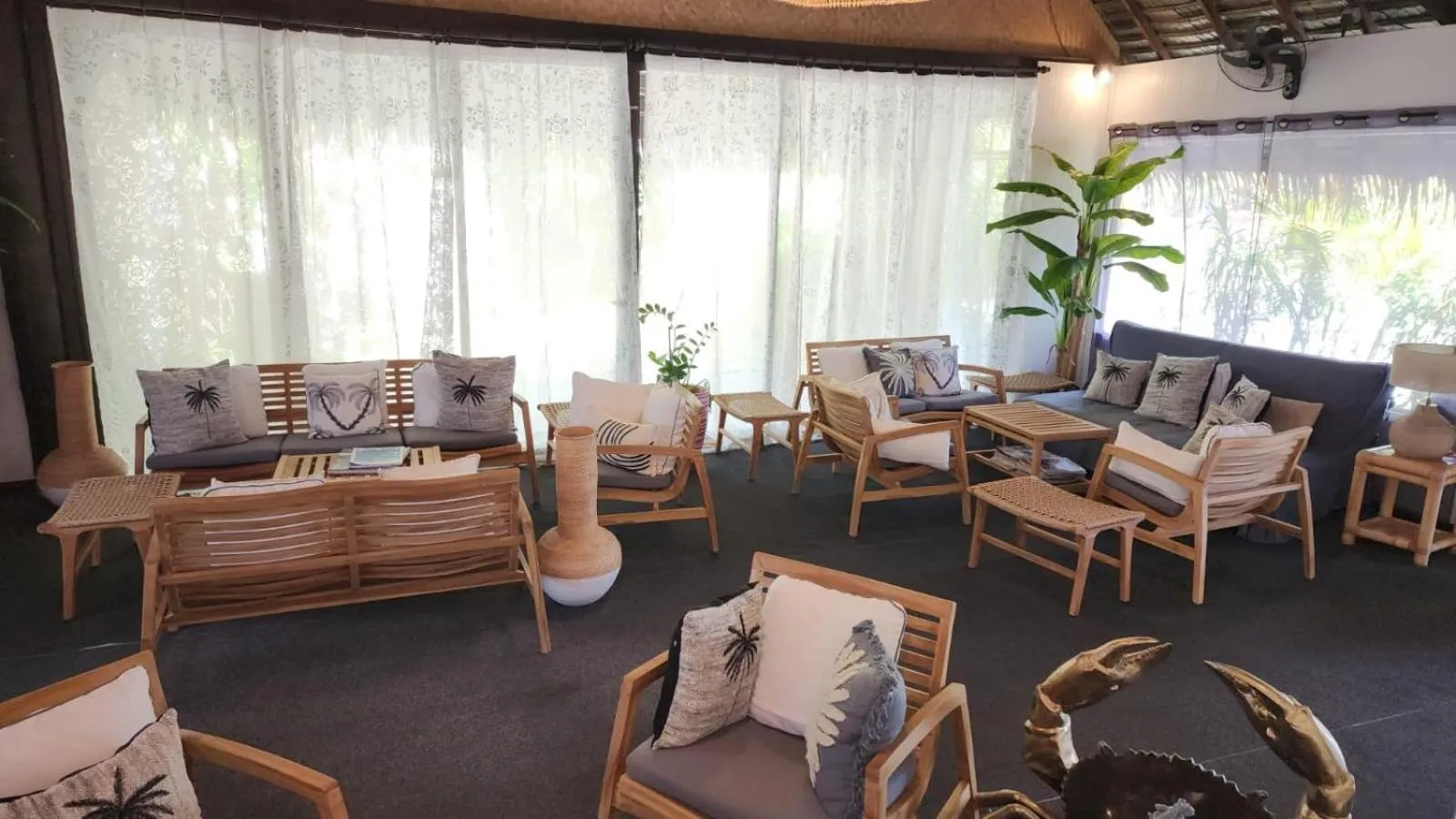 Lobby or reception in Hotel Hibiscus