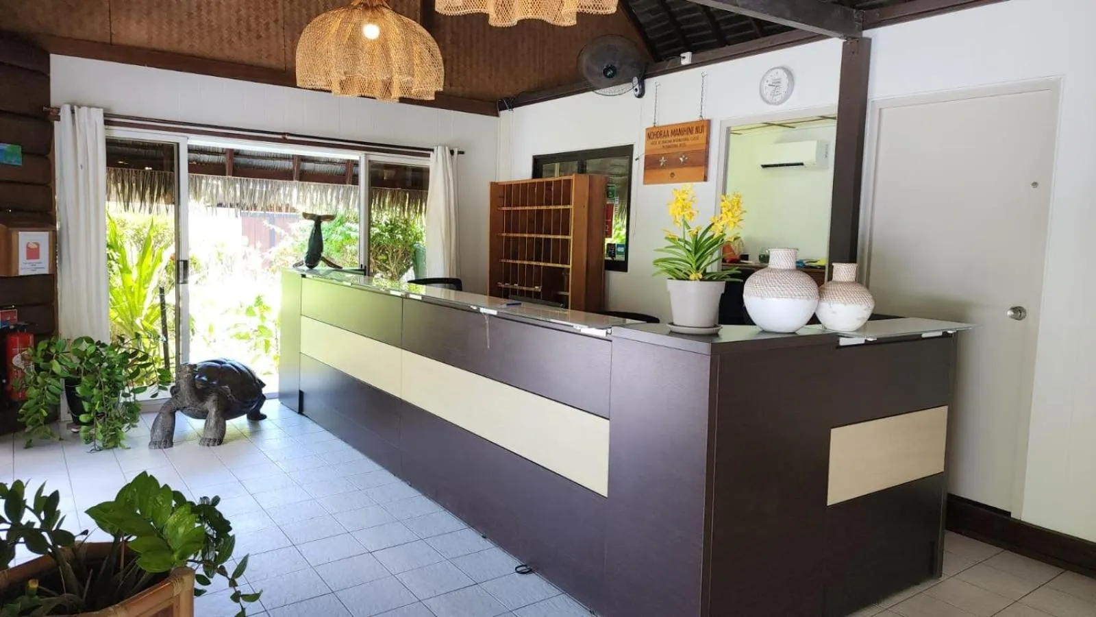 Lobby or reception in Hotel Hibiscus