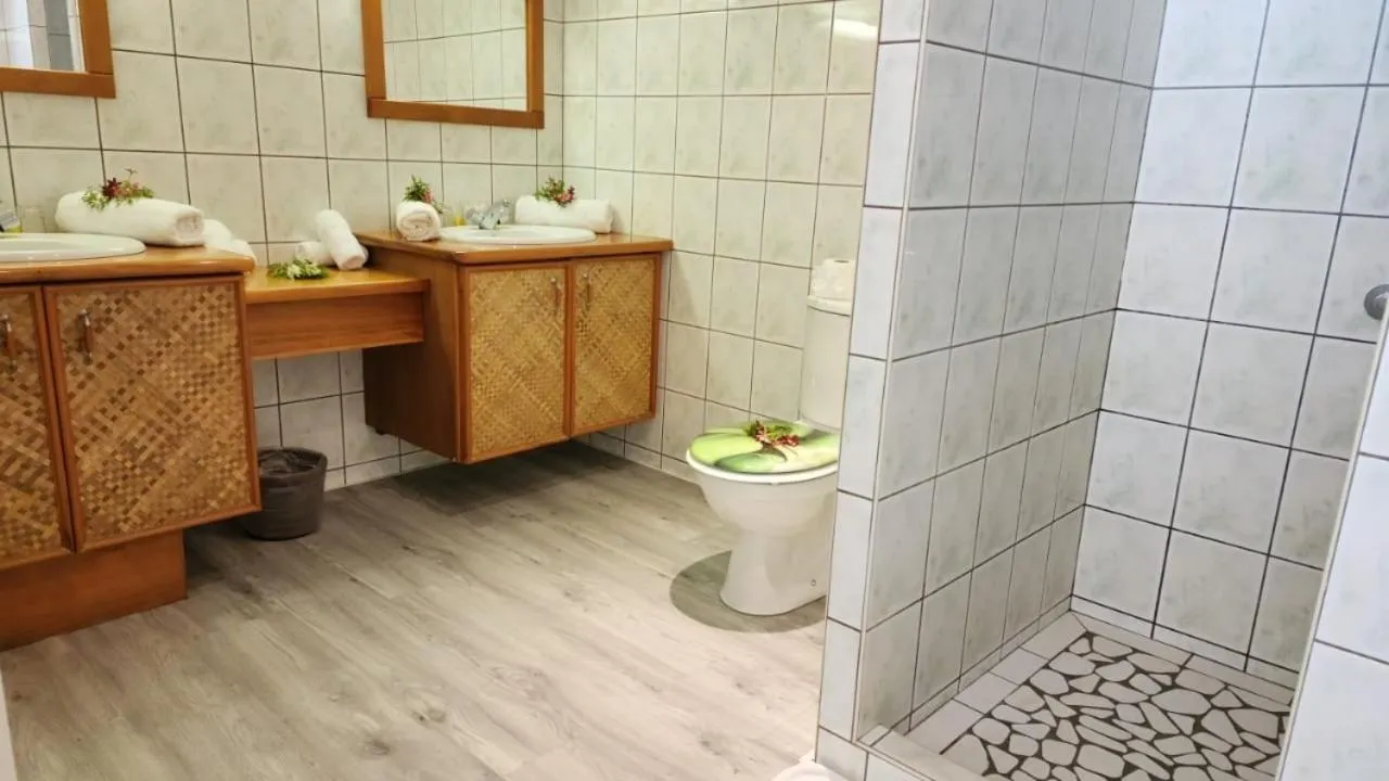 Bathroom in Hotel Hibiscus