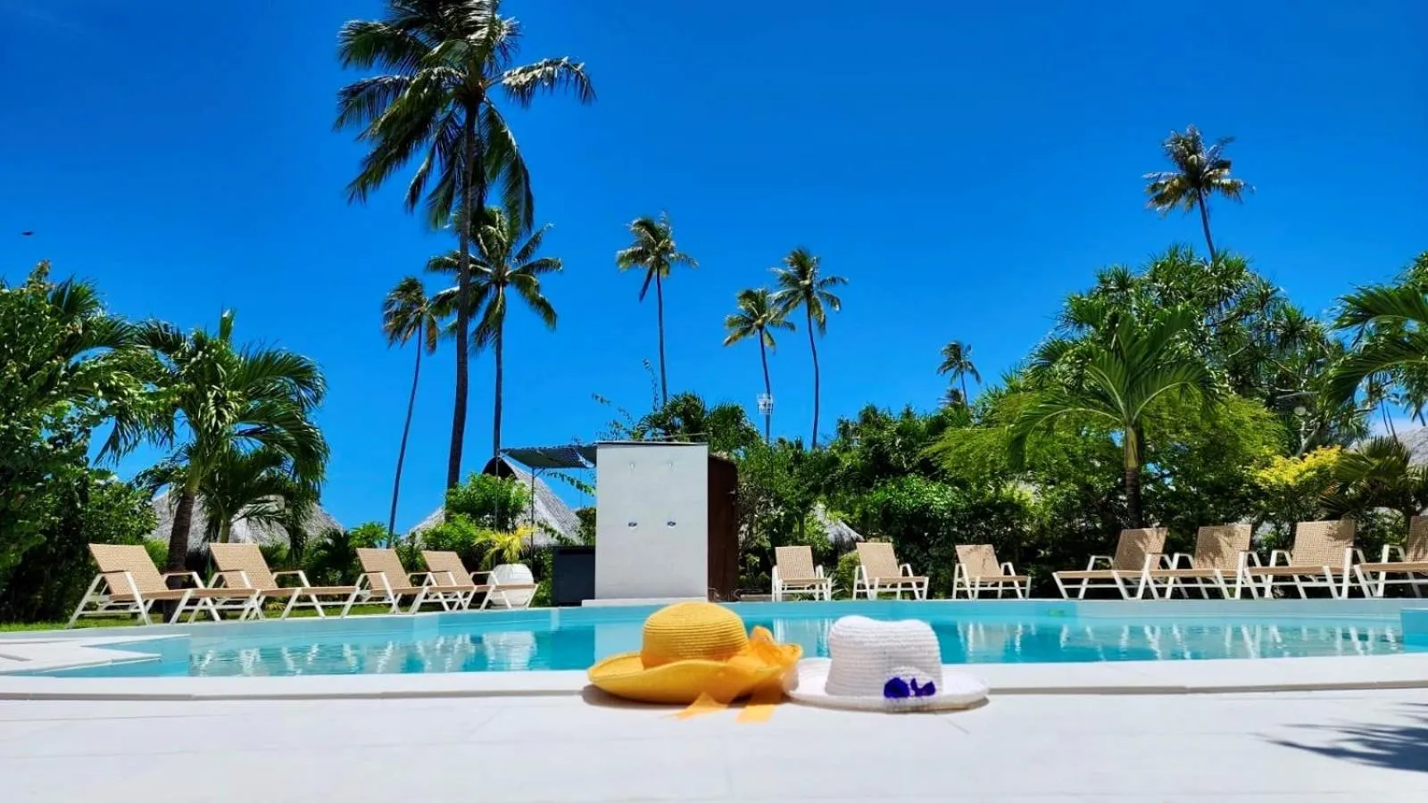 Swimming pool in Hotel Hibiscus