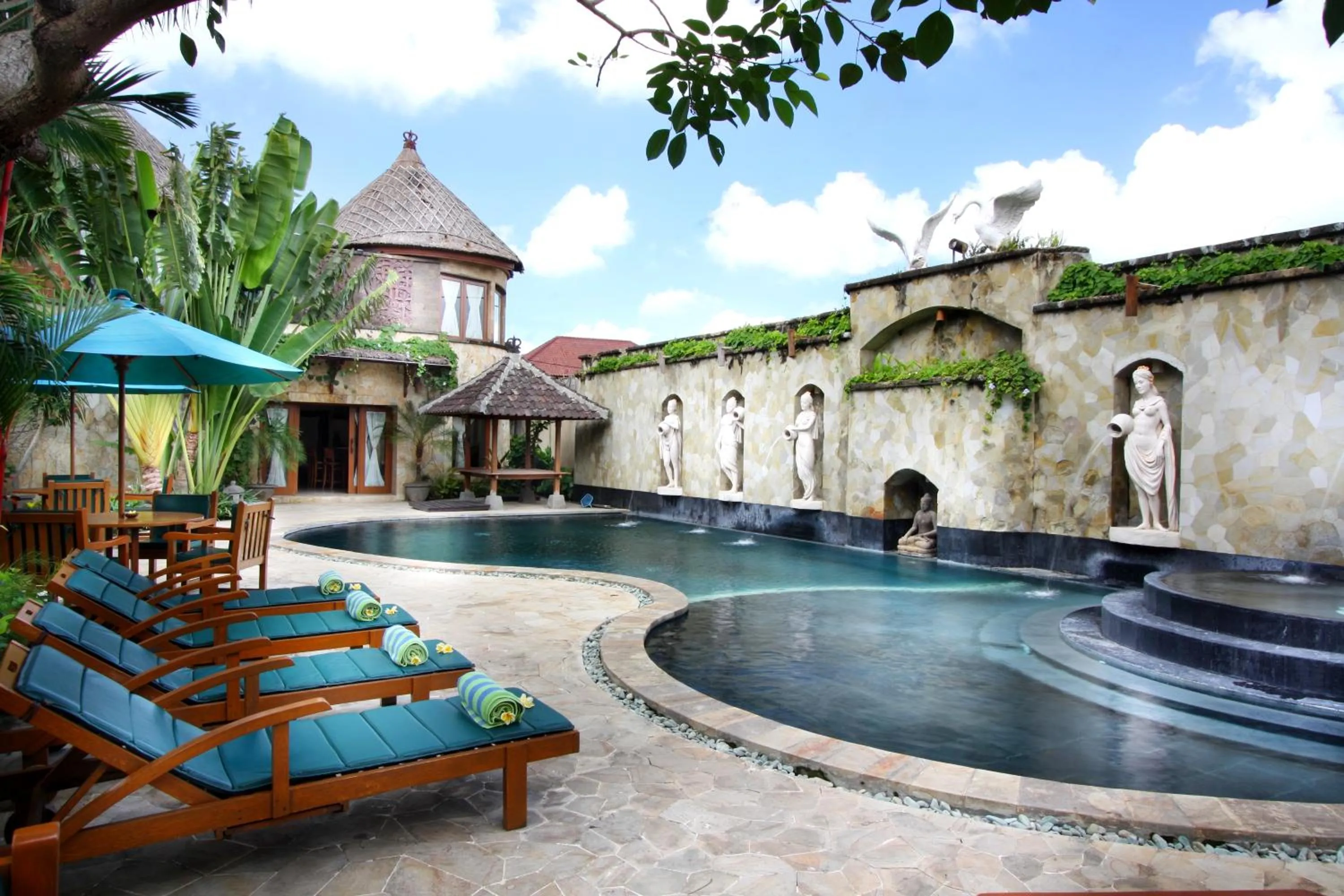 Property building in Dewani Villa Resort