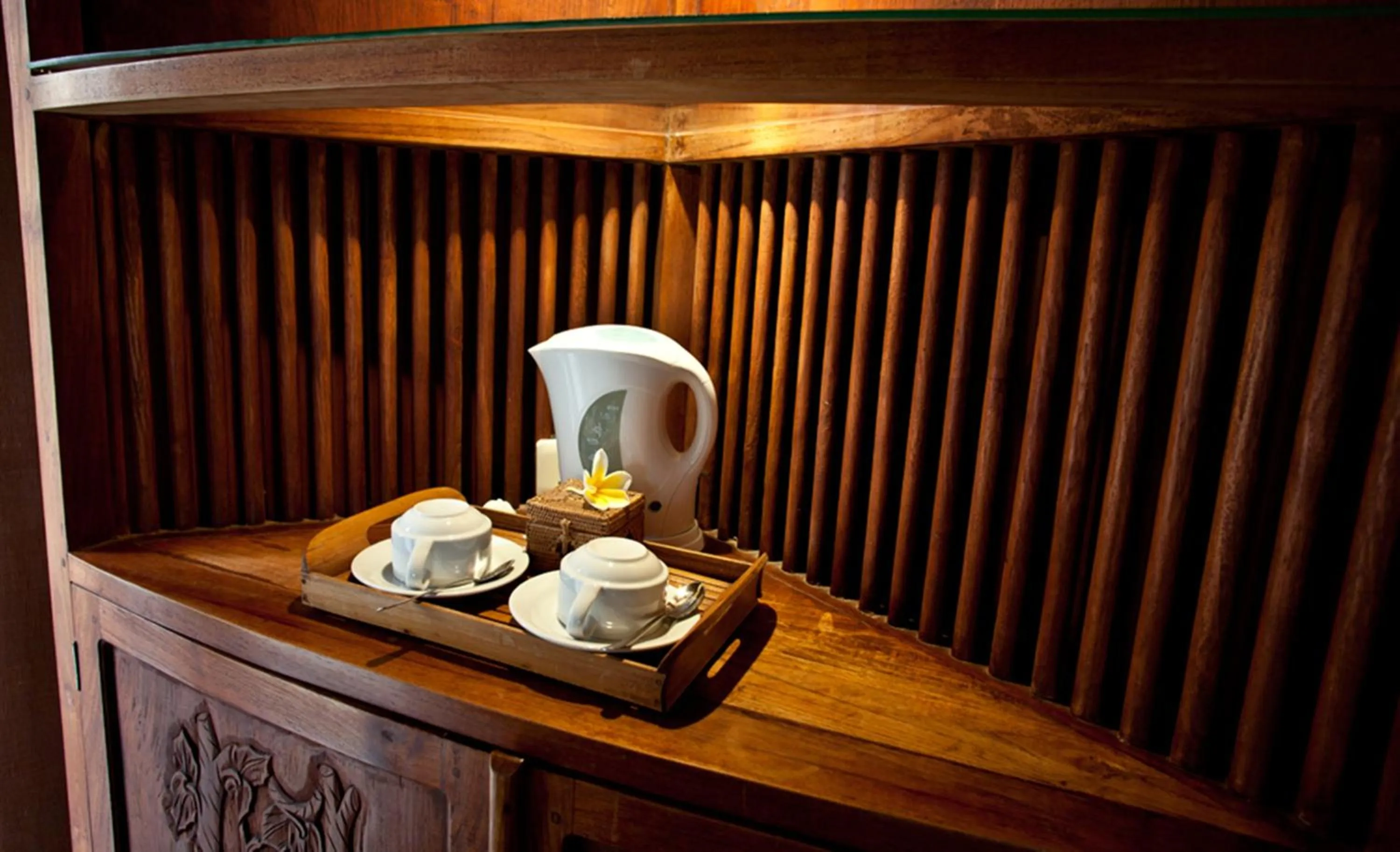 Coffee/tea facilities in Dewani Villa Resort