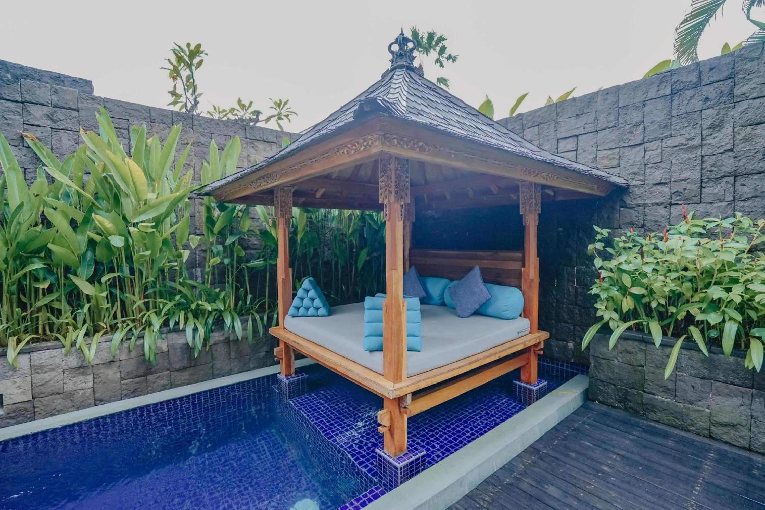 Pool view in Maca Villas & Spa Bali