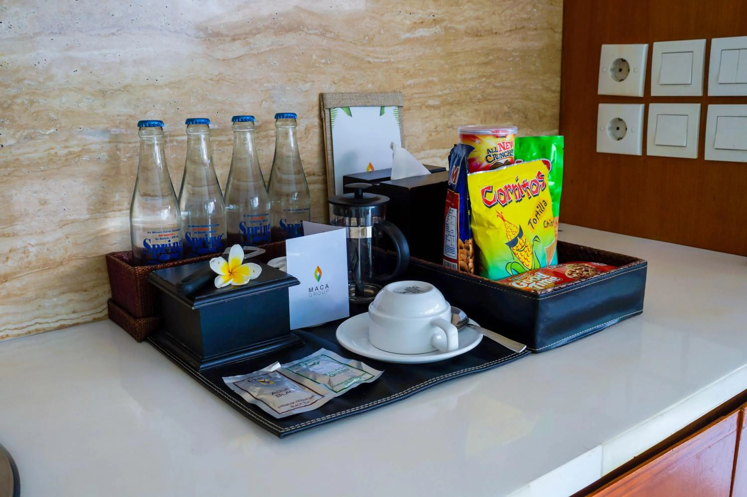 Non alcoholic drinks in Maca Villas & Spa Bali