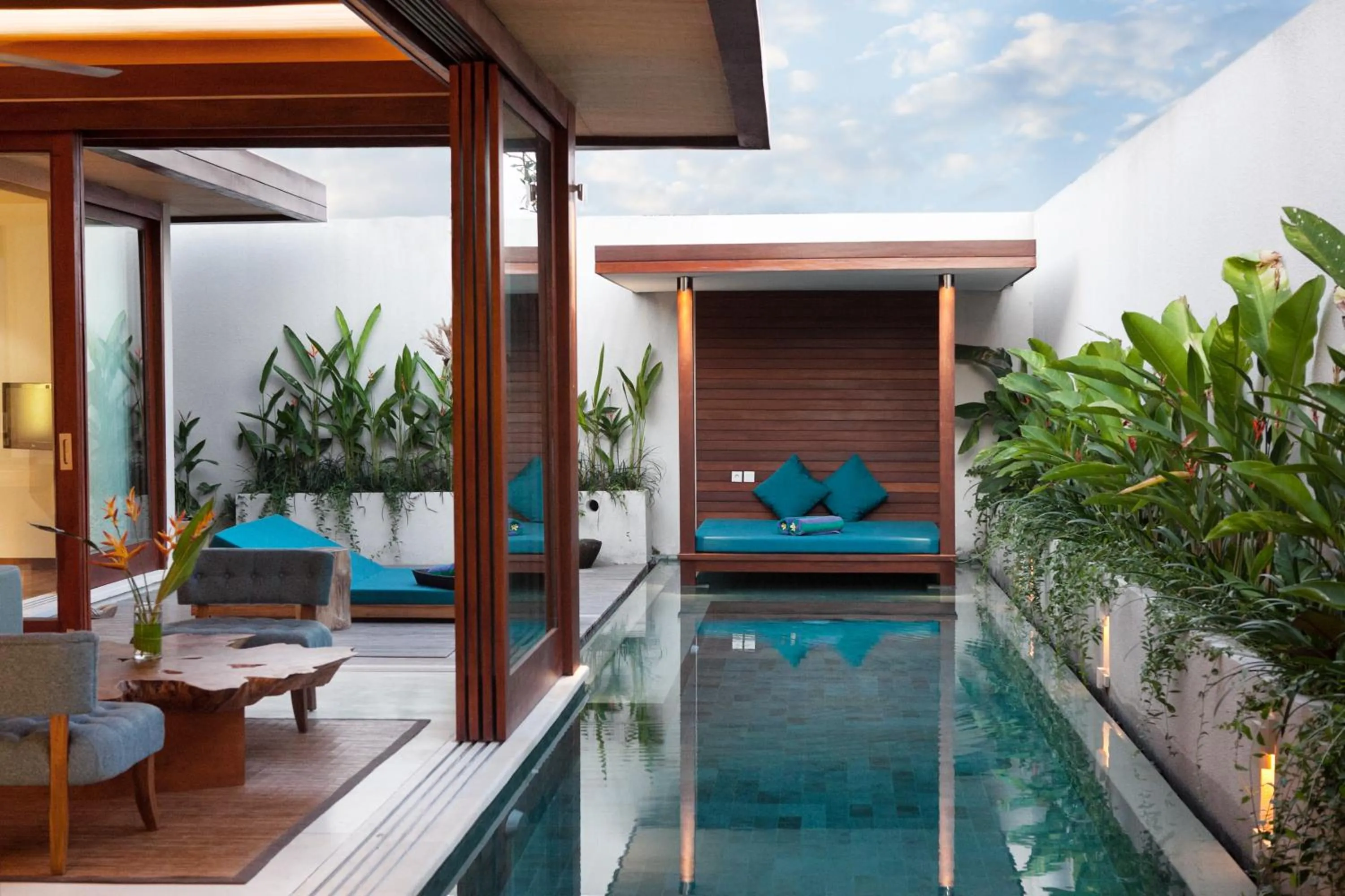 Swimming pool in Maca Villas & Spa Bali