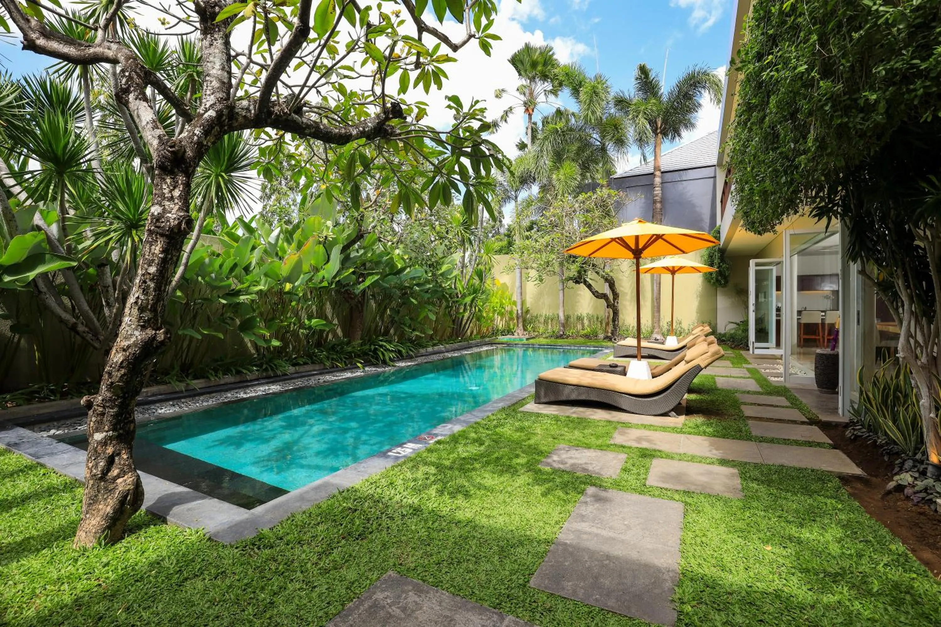 Patio in Amadea Resort & Villas Seminyak Bali