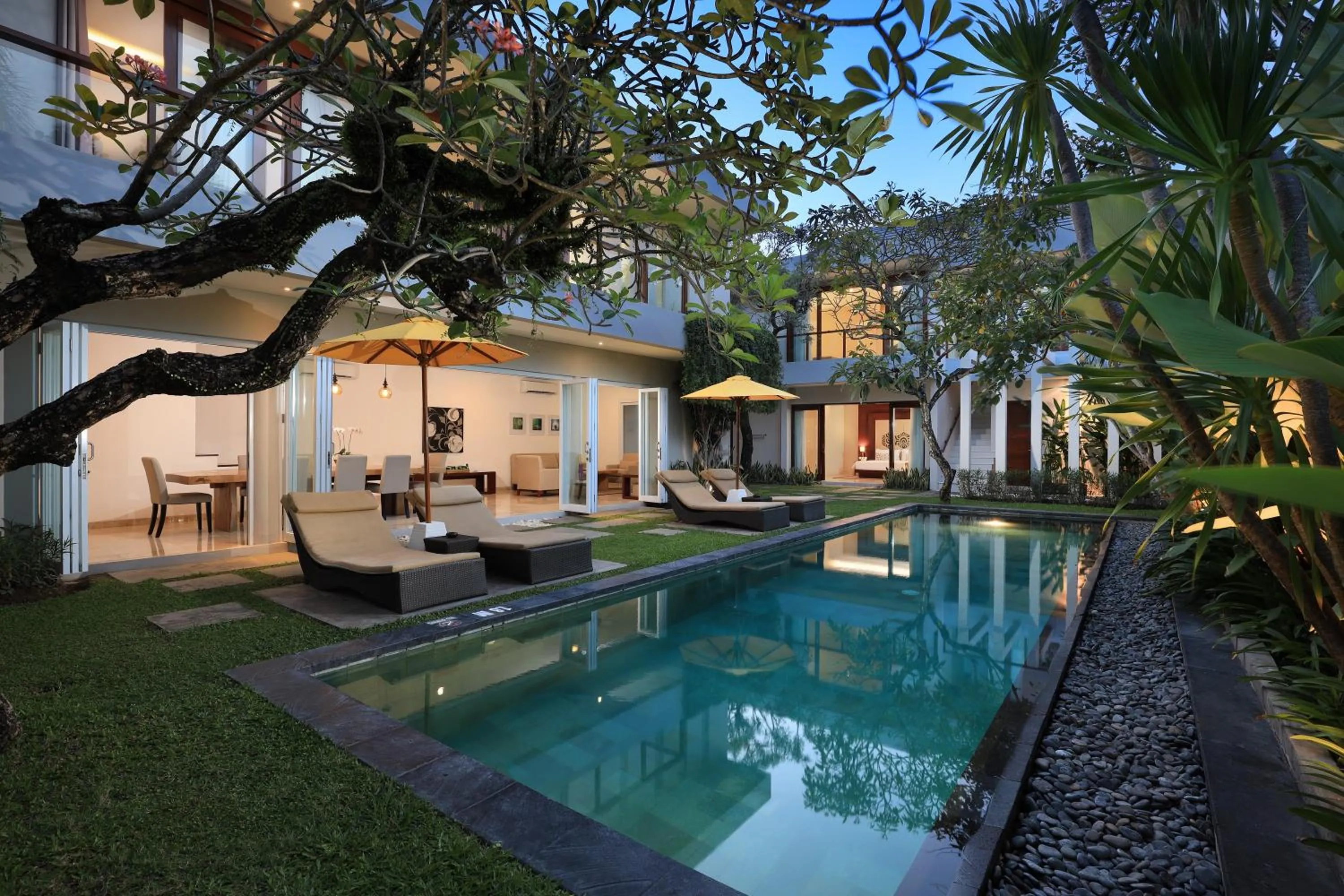 Garden view in Amadea Resort & Villas Seminyak Bali