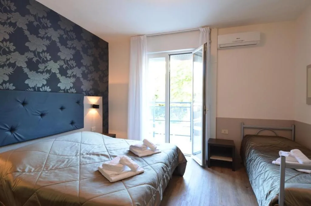 Bed in Hotel Gambrinus