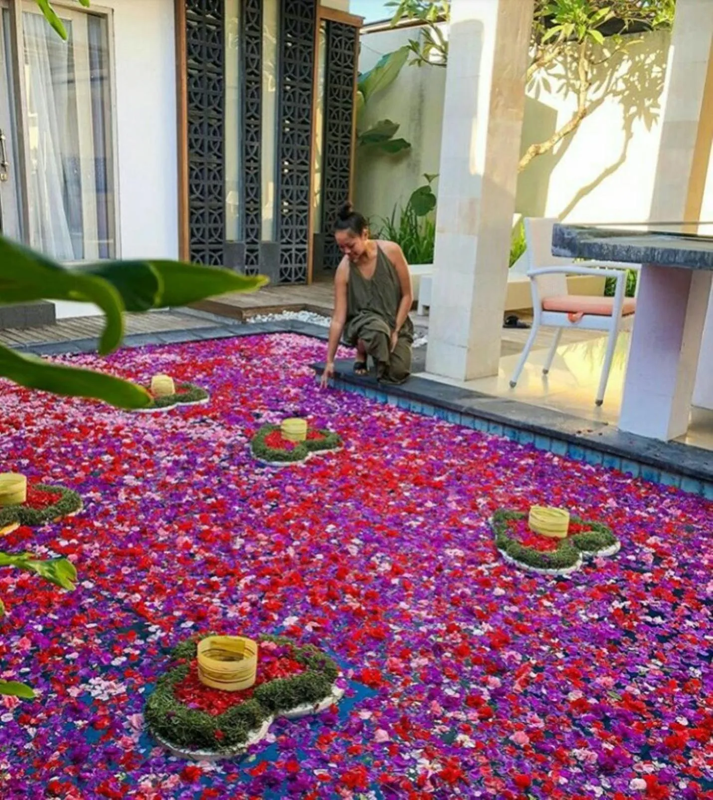 Swimming pool in The Tukad Villa