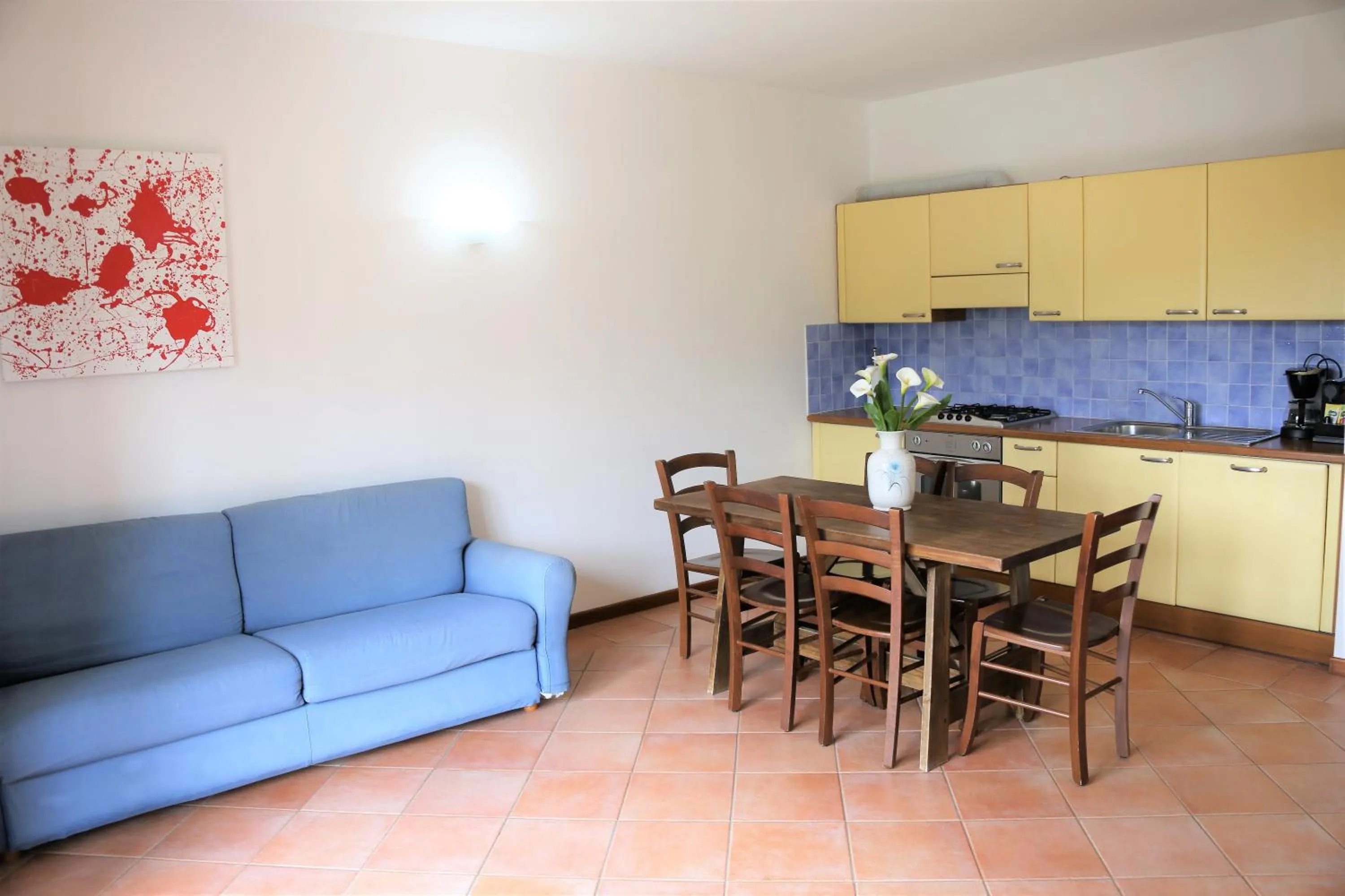 Kitchen or kitchenette in Appartamenti Ferrari Residence