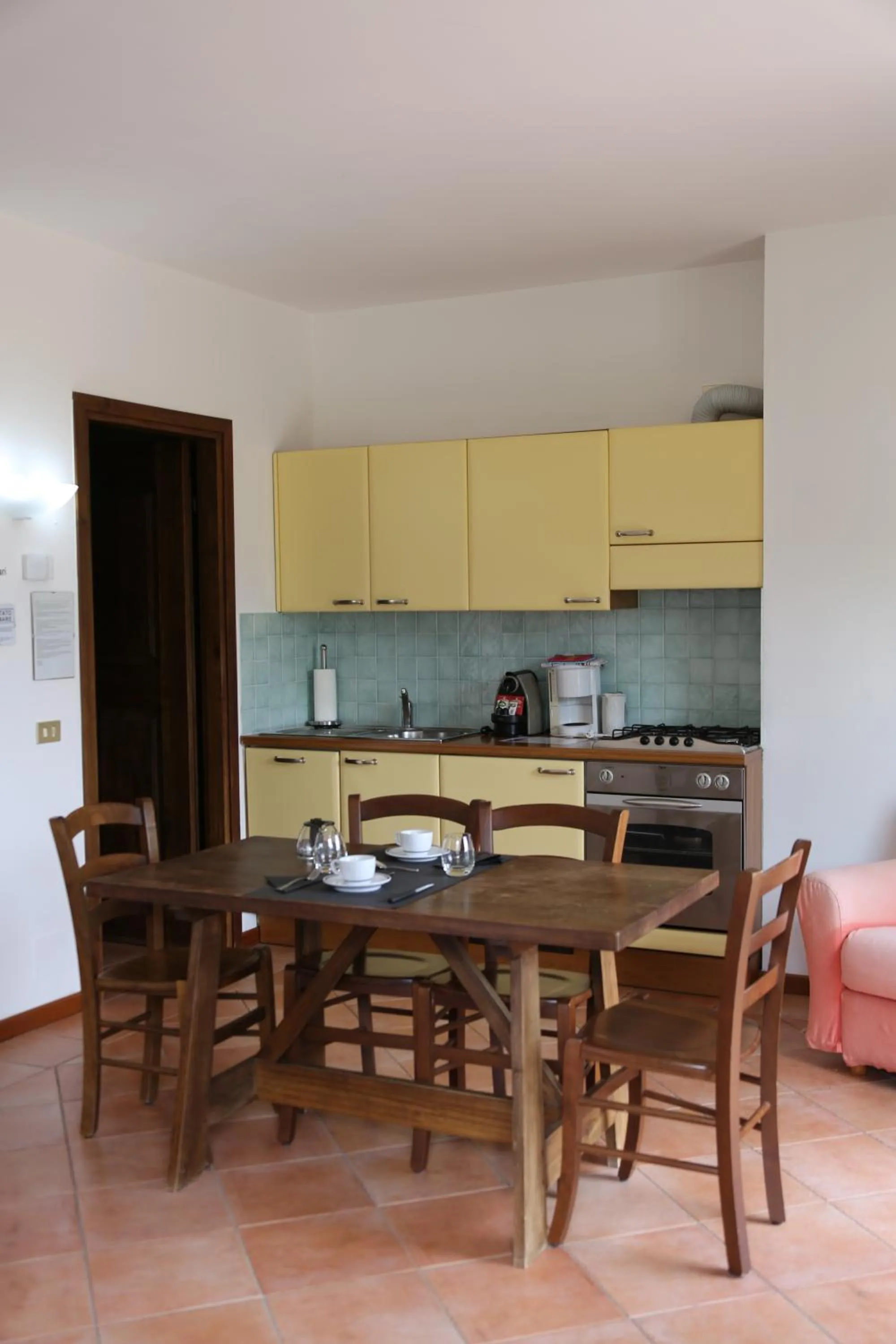 Kitchen or kitchenette in Appartamenti Ferrari Residence