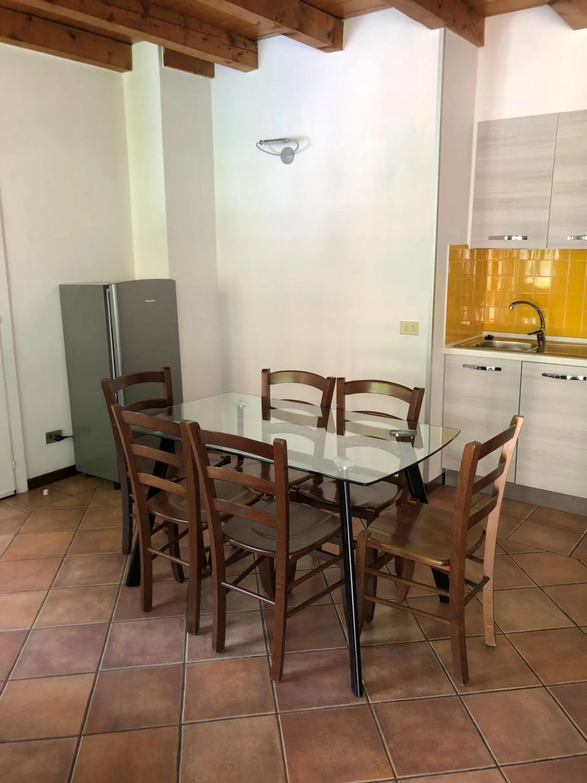 Kitchen or kitchenette in Appartamenti Ferrari Residence