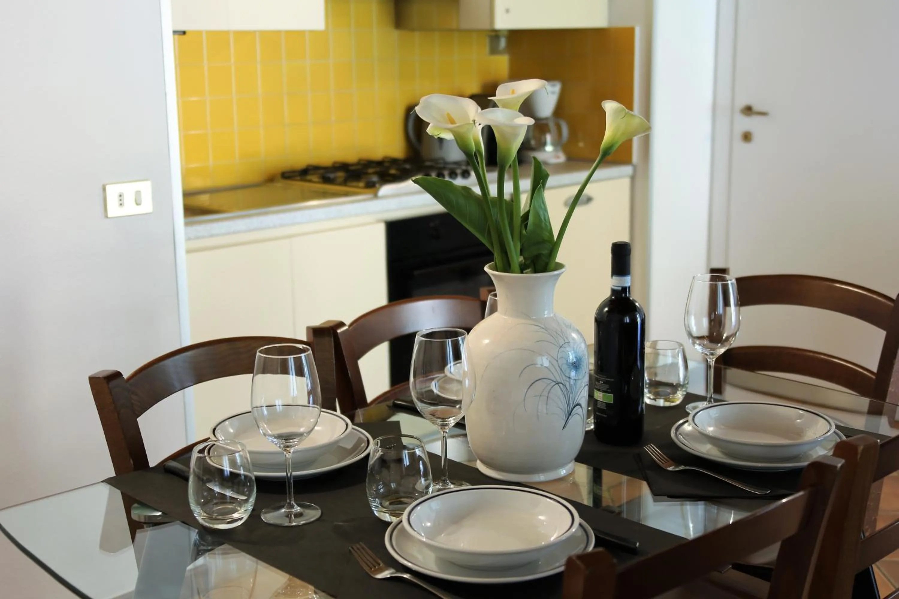 Dining area in Appartamenti Ferrari Residence