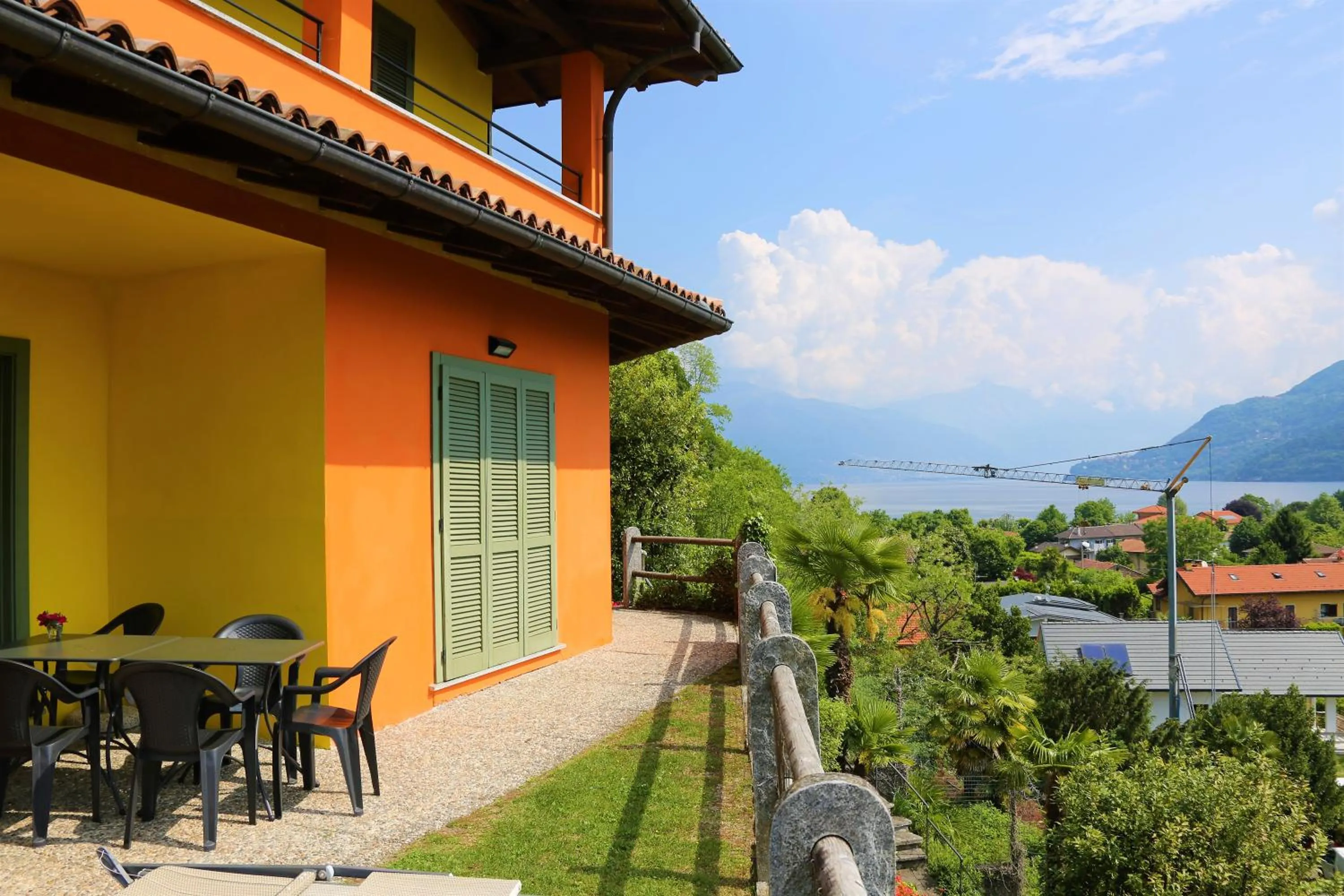Patio in Appartamenti Ferrari Residence