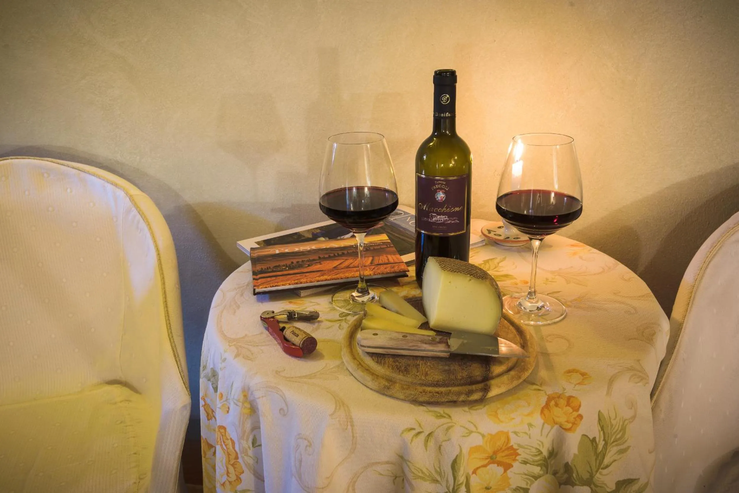 Food and drinks in Agriturismo Il Macchione