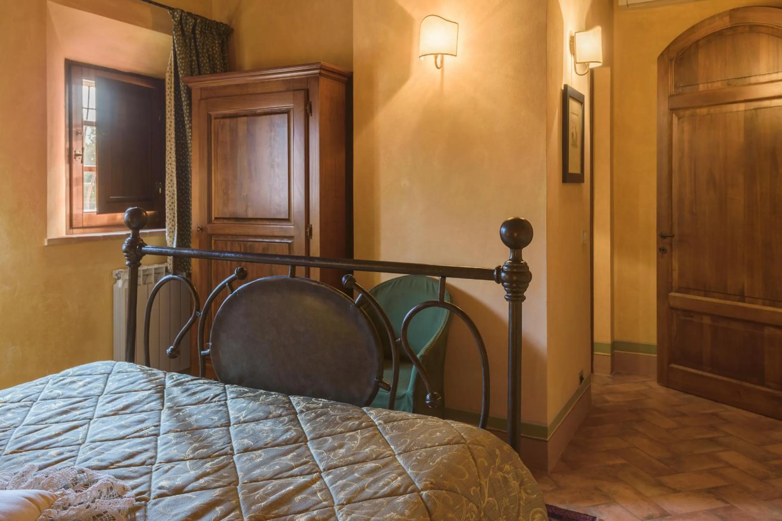 Bedroom, Bed in Agriturismo Il Macchione