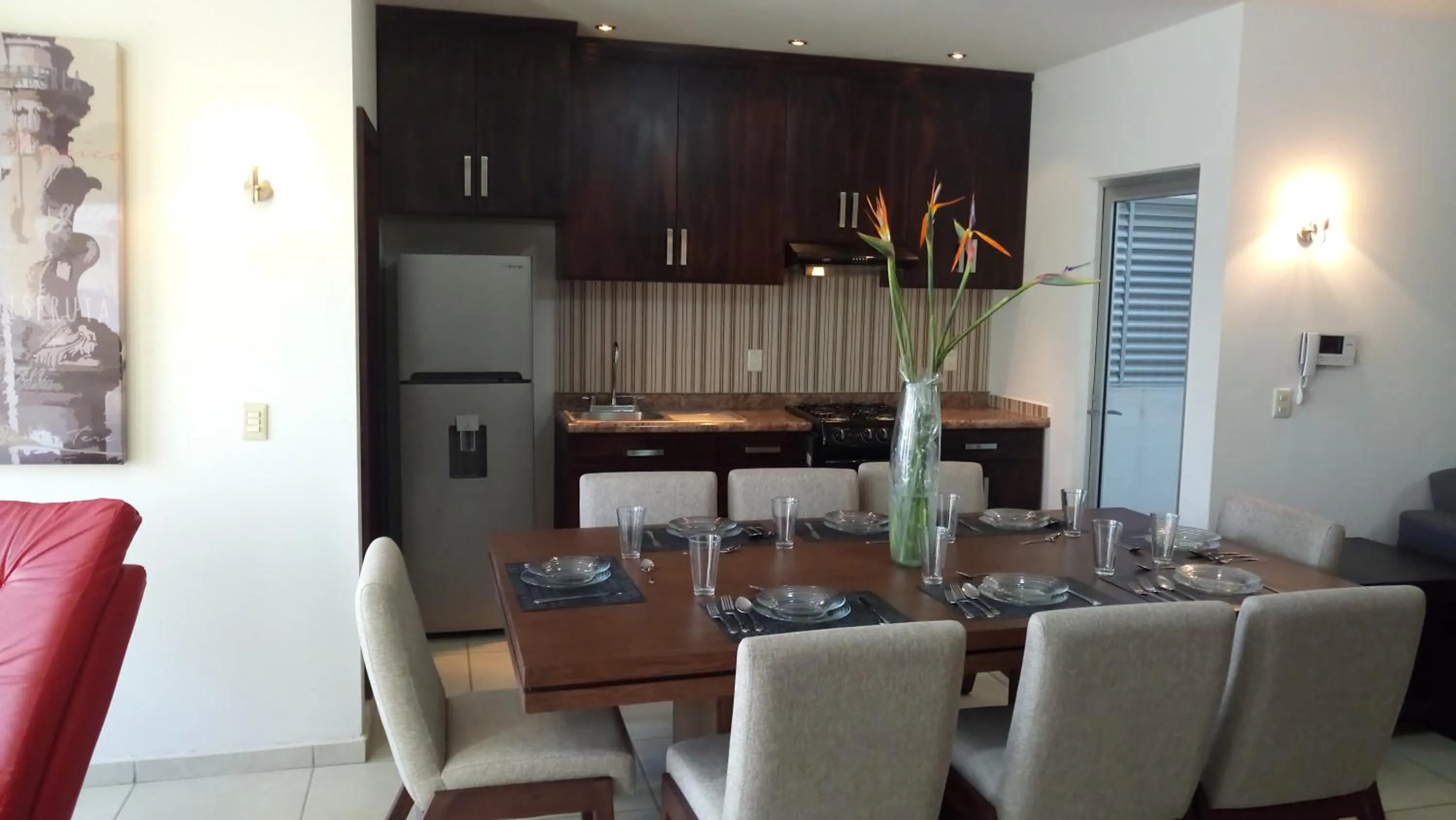 Kitchen or kitchenette in Suites Sta Tere