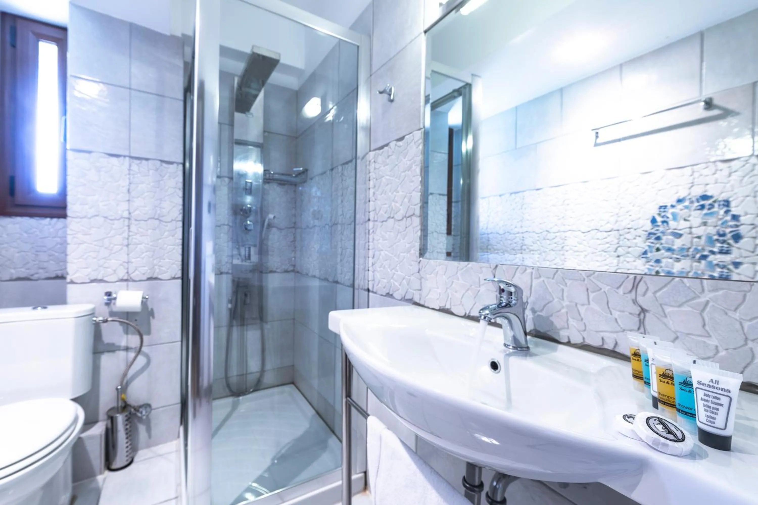 Toilet in Thermios Apollon