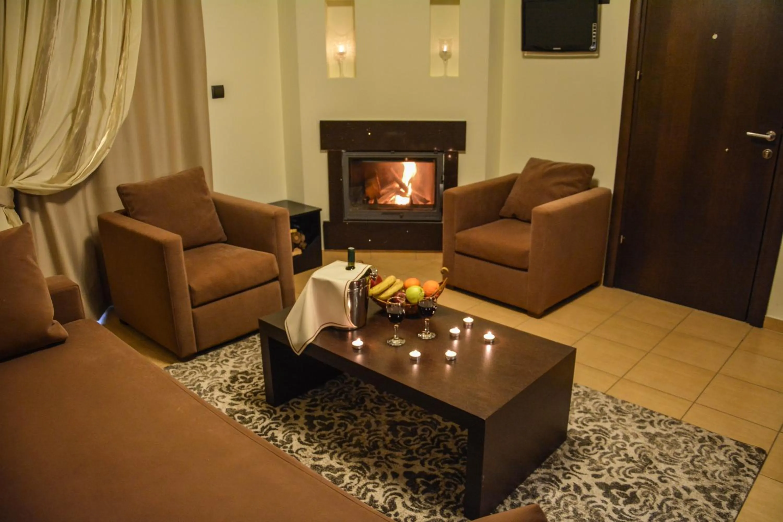 Living room in Thermios Apollon