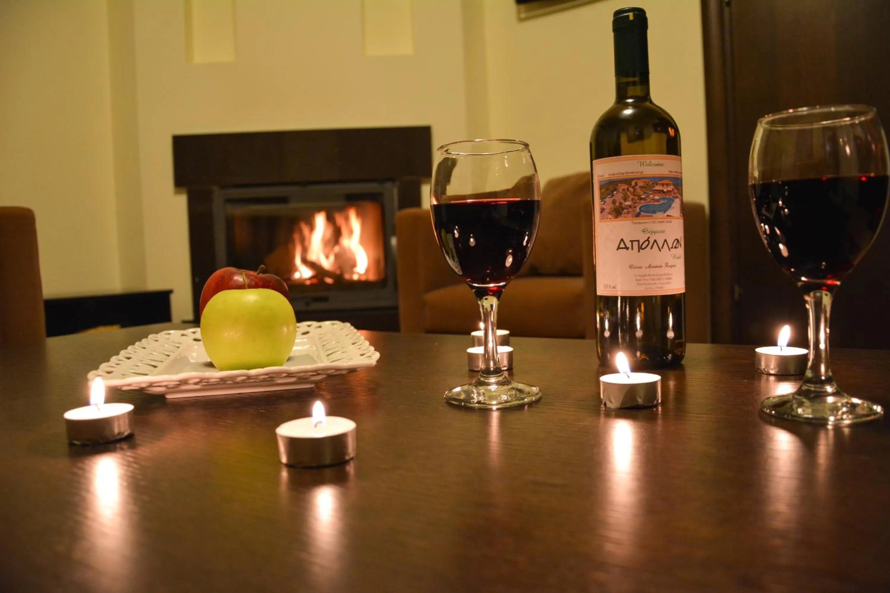 Living room in Thermios Apollon