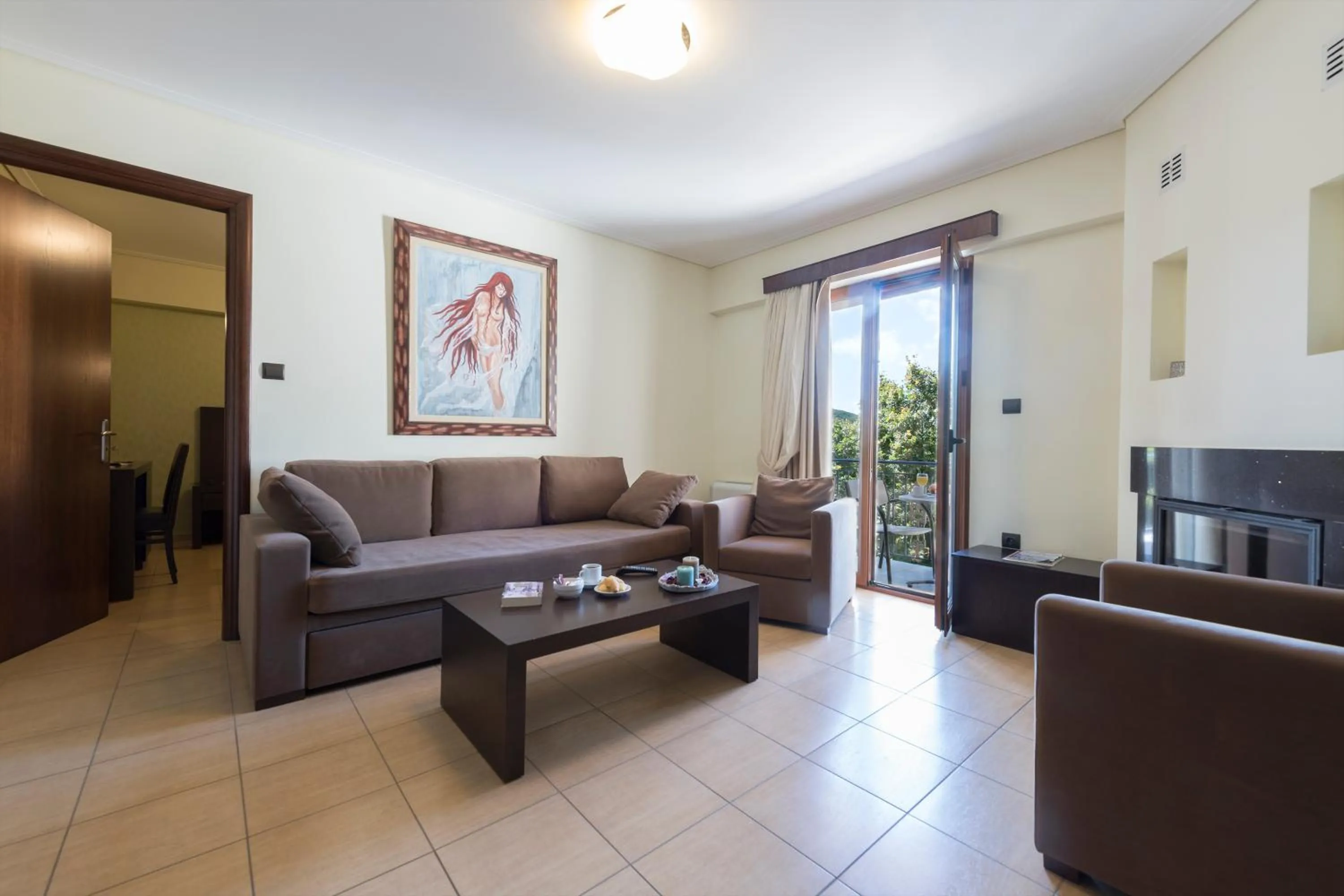 Living room in Thermios Apollon