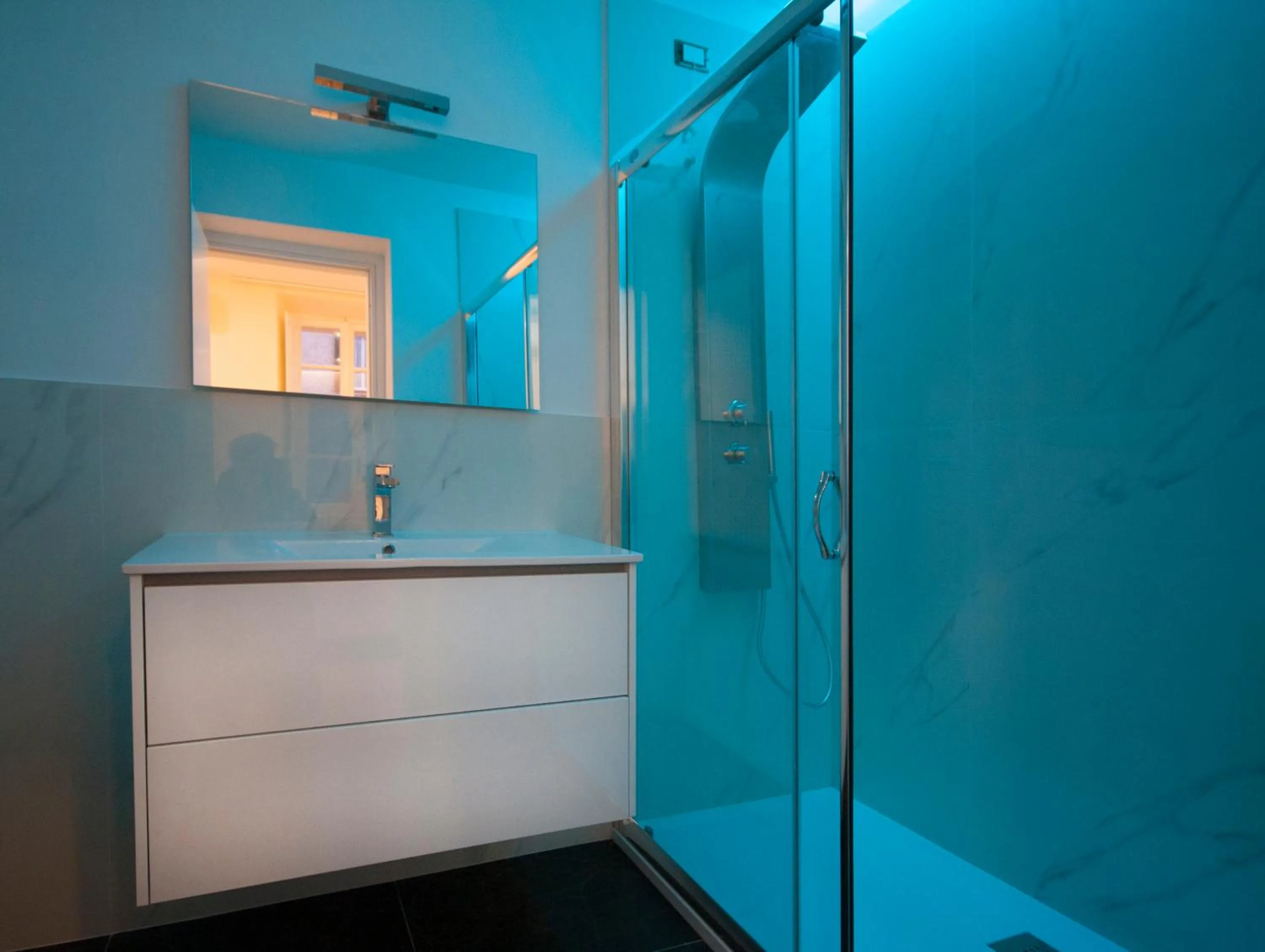 Bathroom in Quiriti Vatican Relais