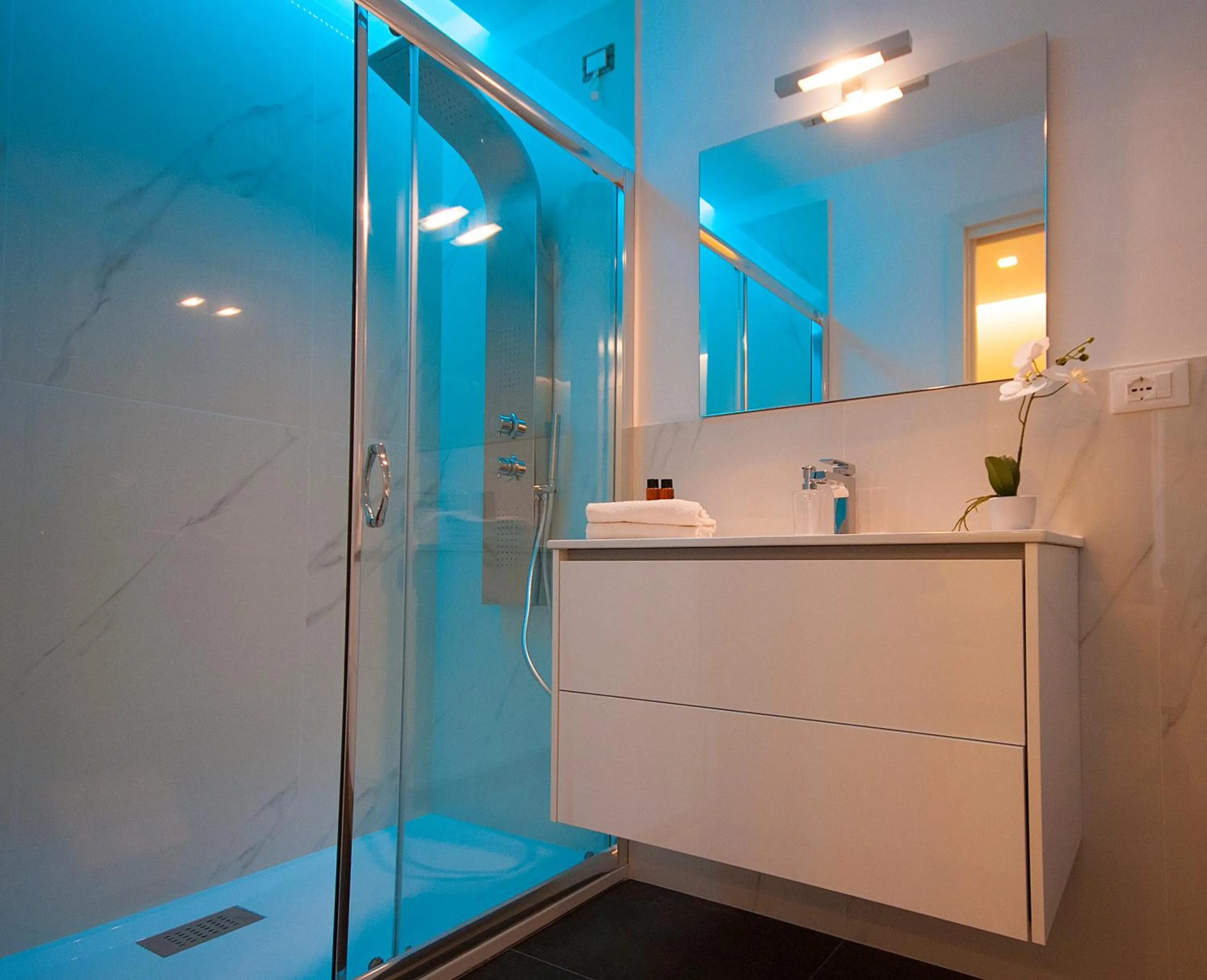 Bathroom in Quiriti Vatican Relais