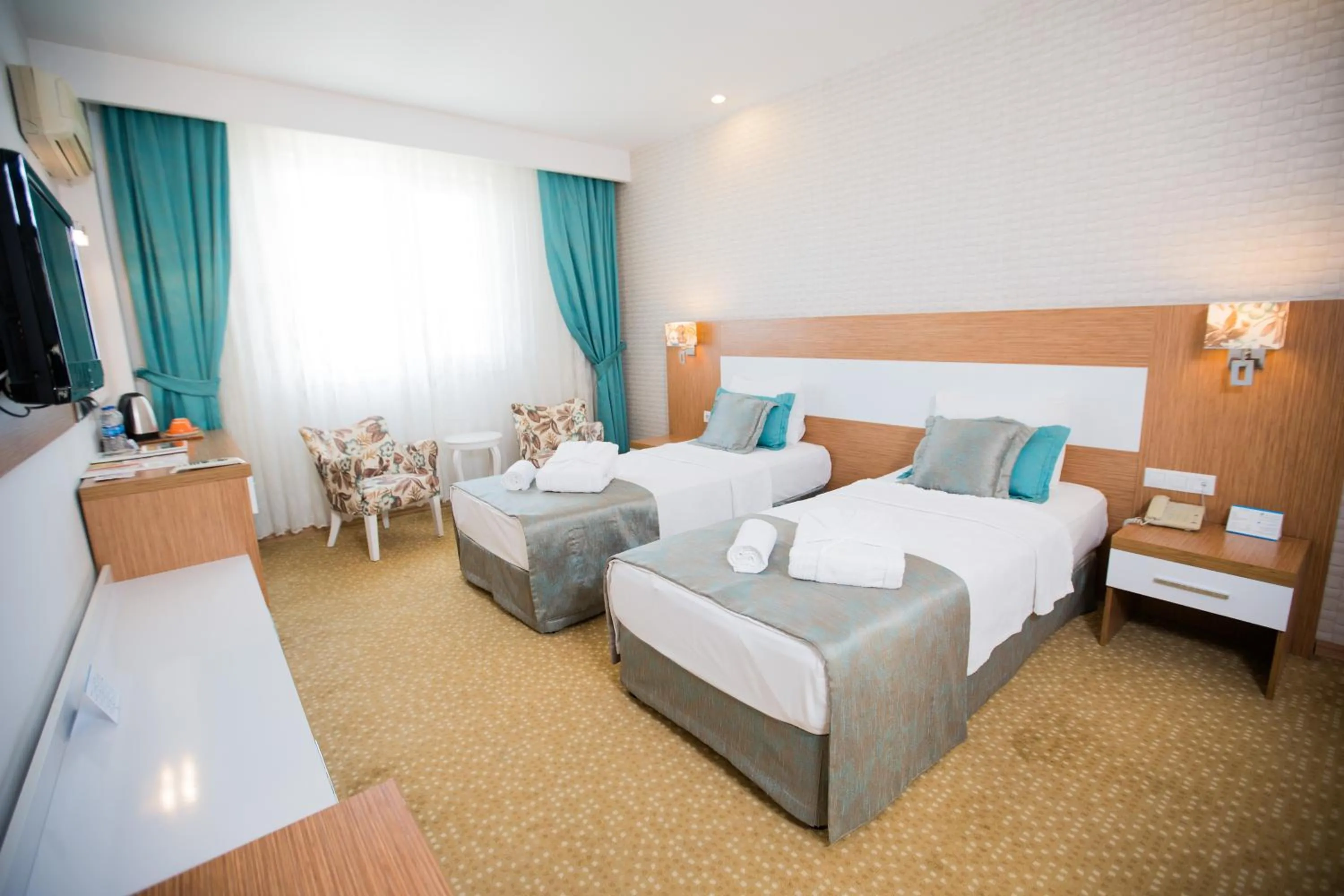 Bedroom, Bed in Afyon Orucoglu Thermal Resort