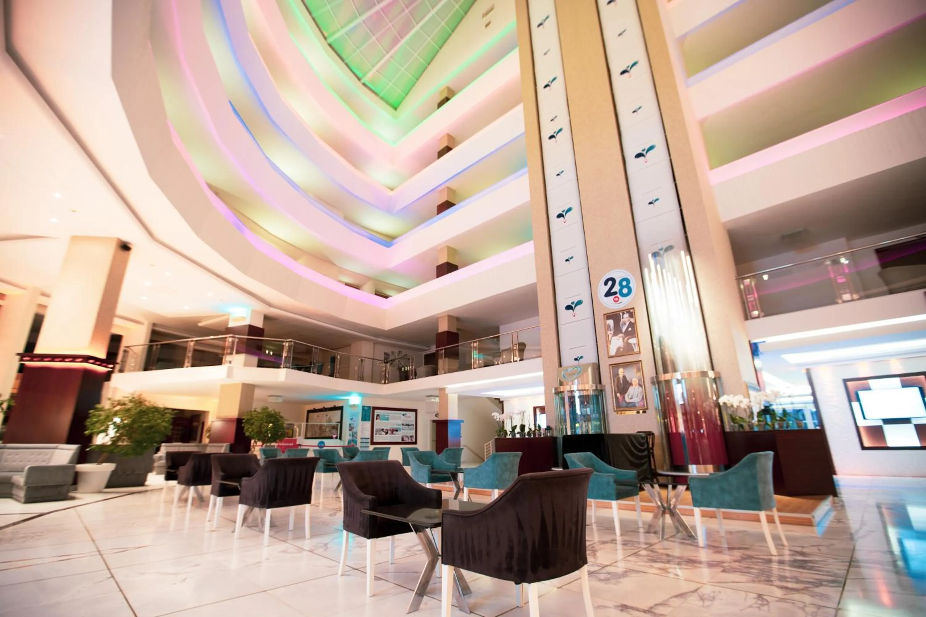 Seating area in Afyon Orucoglu Thermal Resort