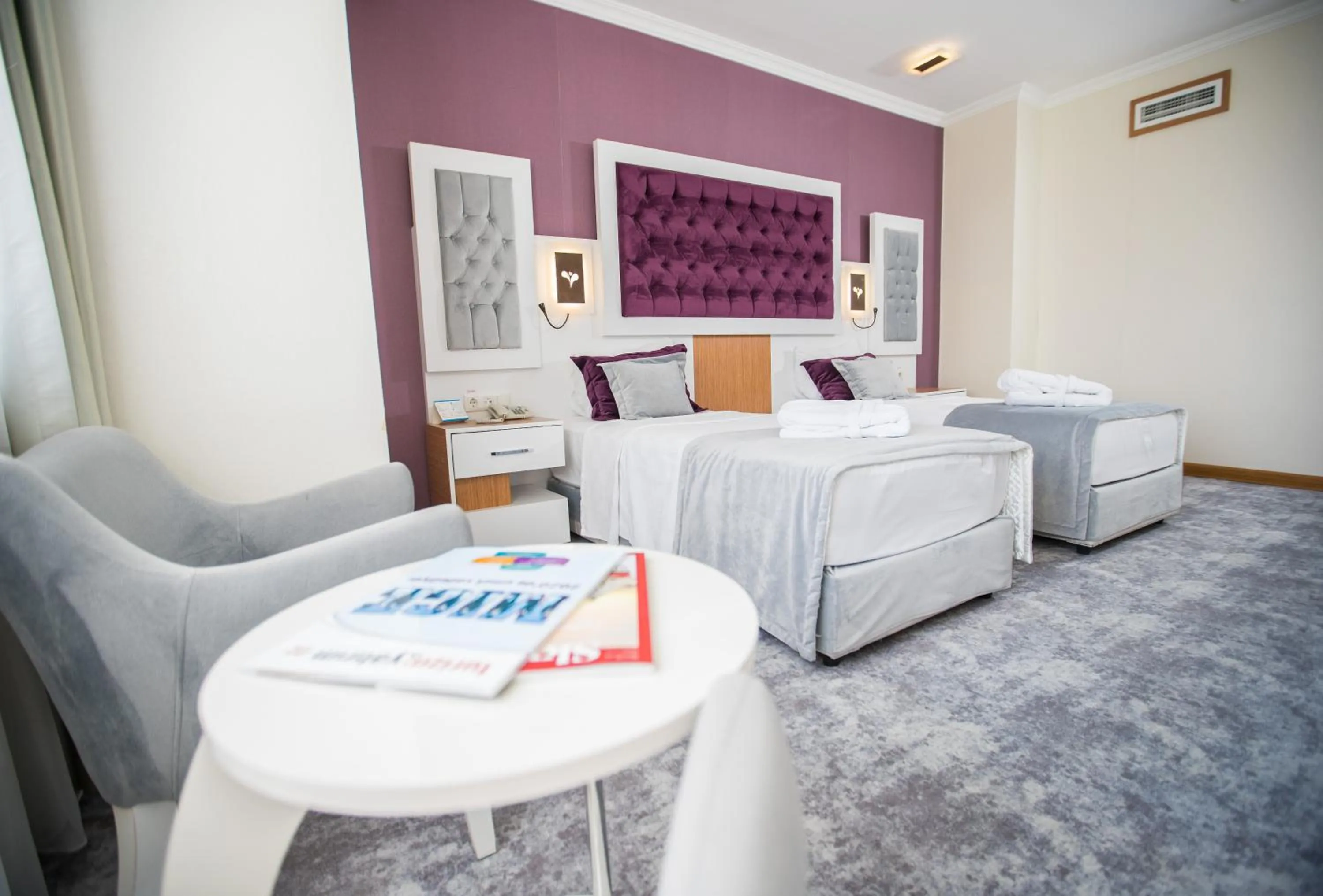 Bed in Afyon Orucoglu Thermal Resort