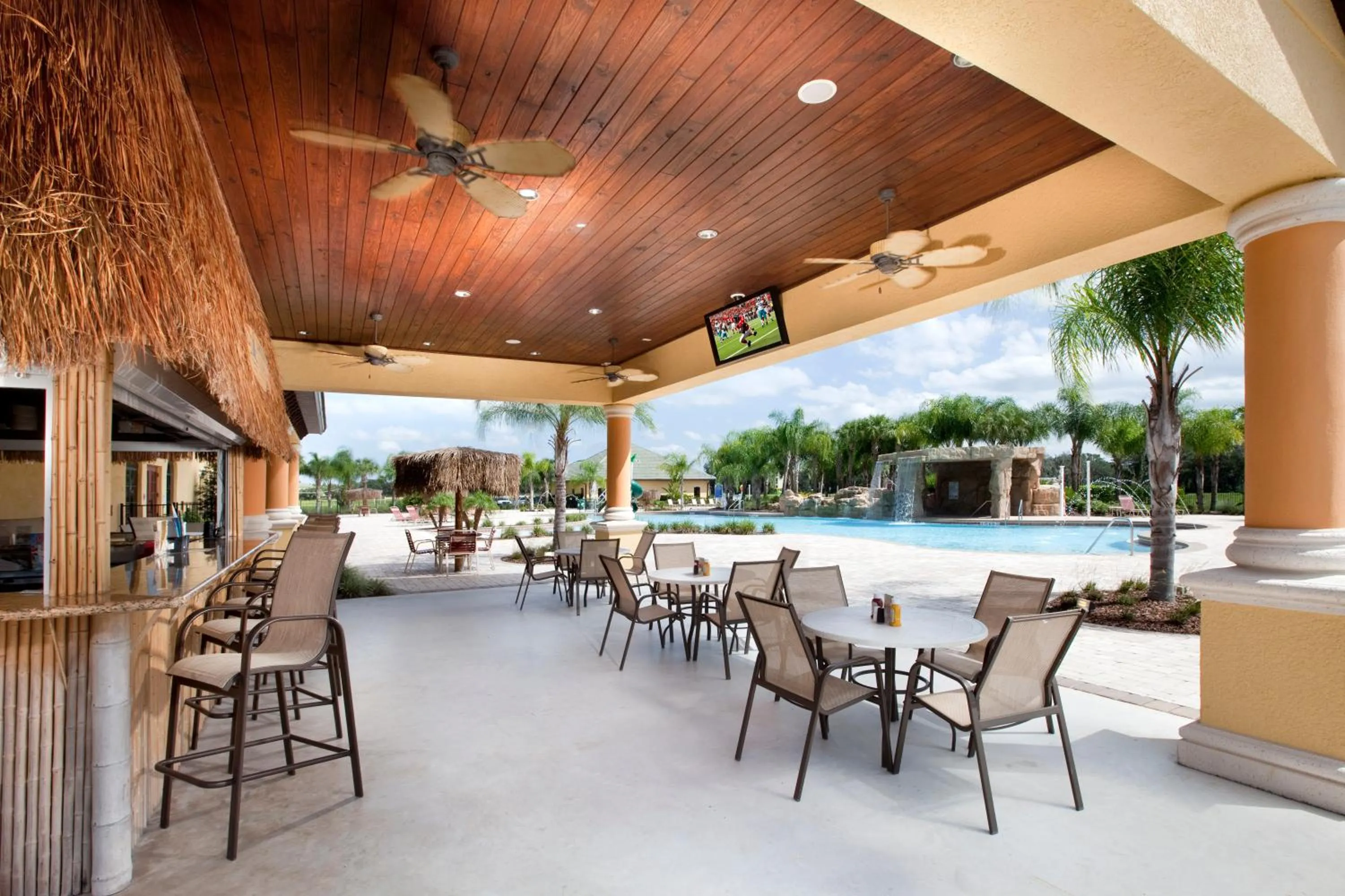 Lounge or bar in DISNEY area Luxurious House-Private Pool