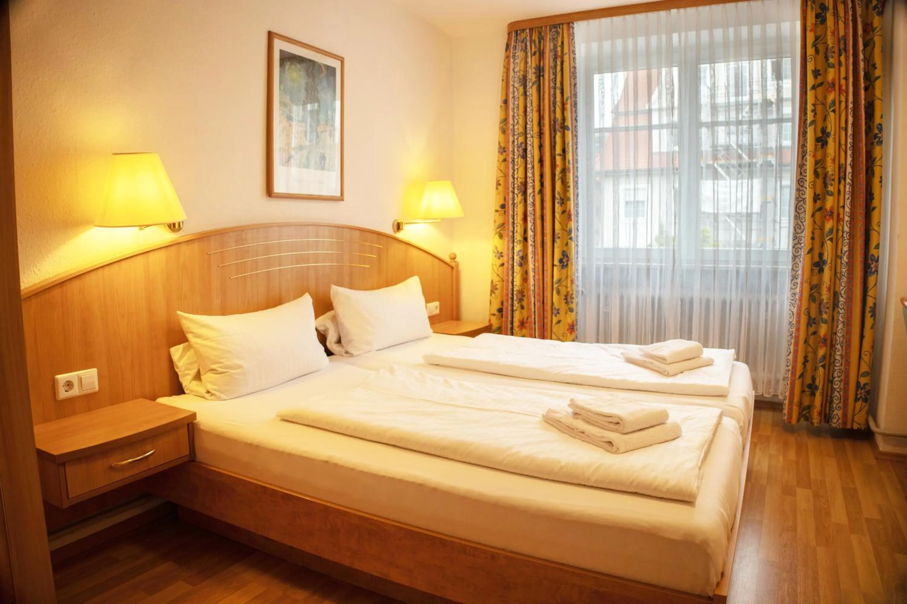 Bed in Hotel Möve garni