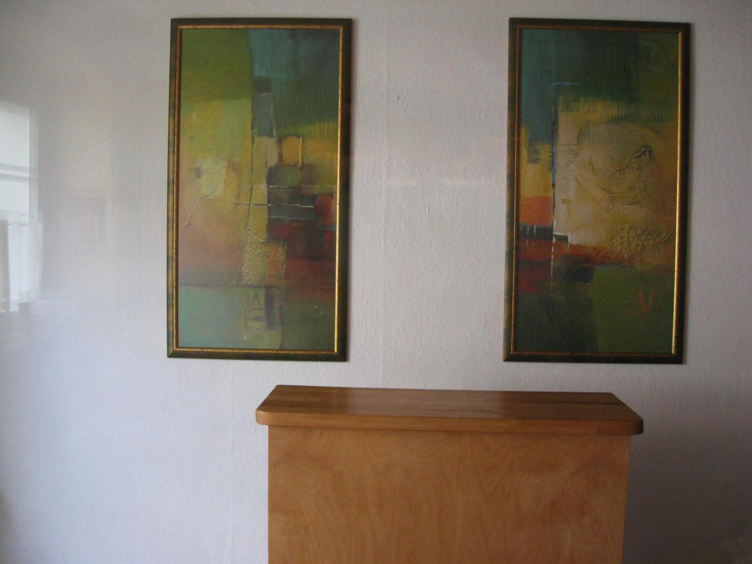 Lobby or reception in Hotel Möve garni