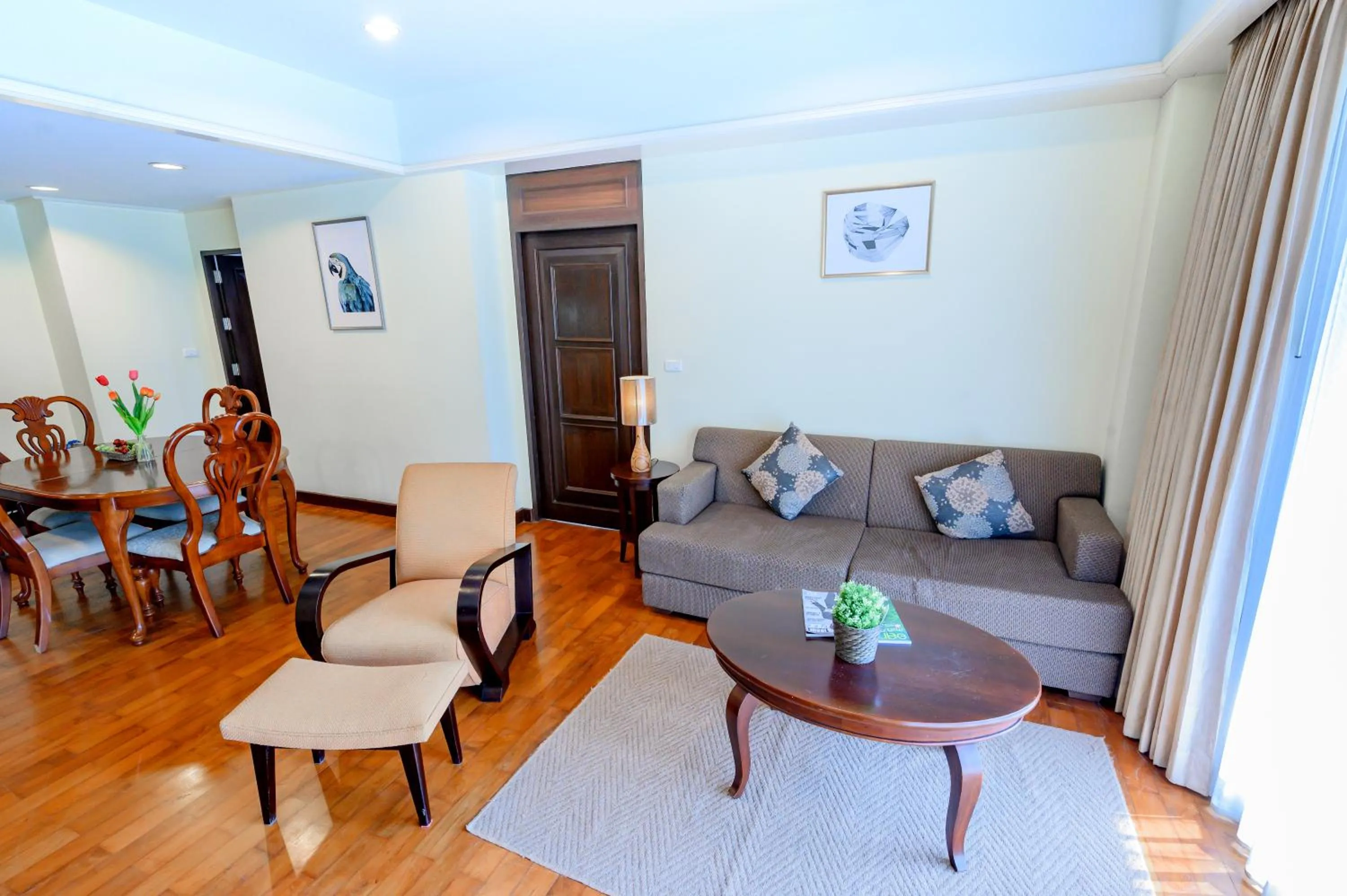 Living room in Le Casa Bangsaen