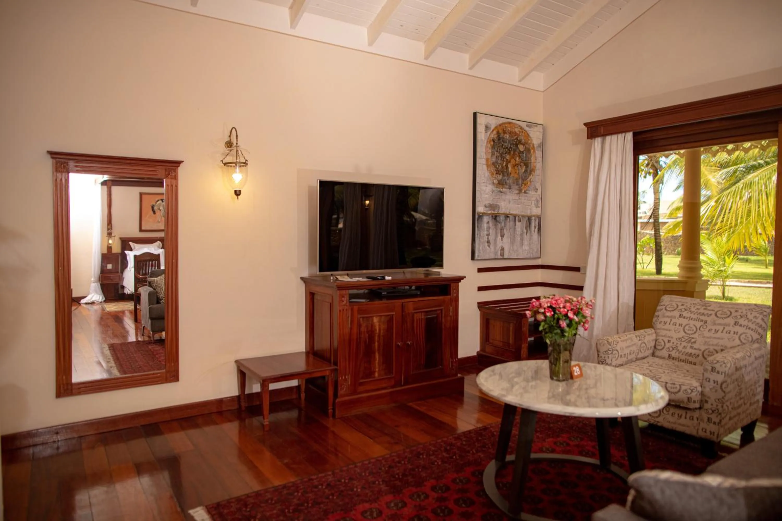 Seating area in Ocean Beach Resort & SPA