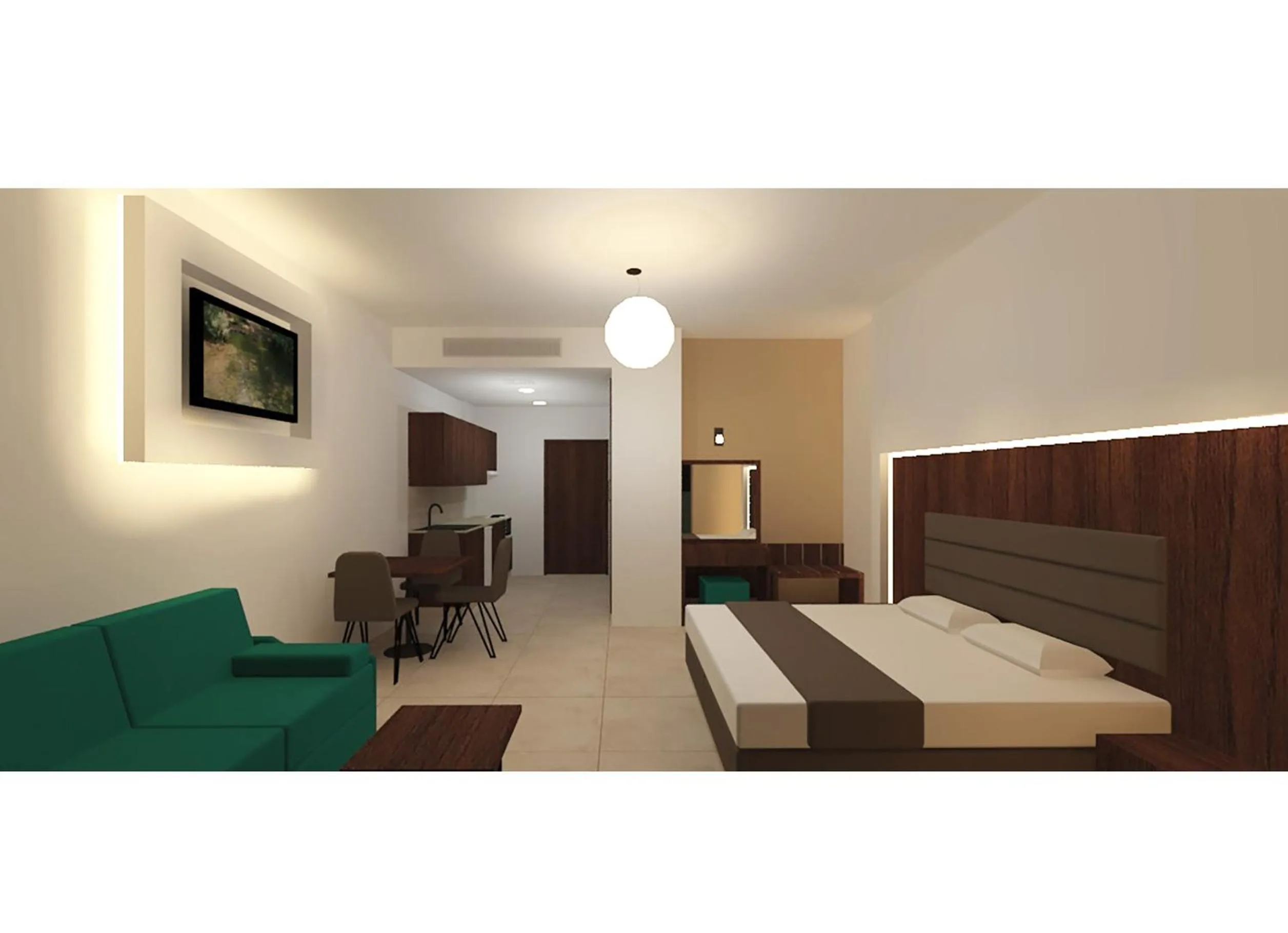 Decorative detail, Bed in Livas Hotel Apartments