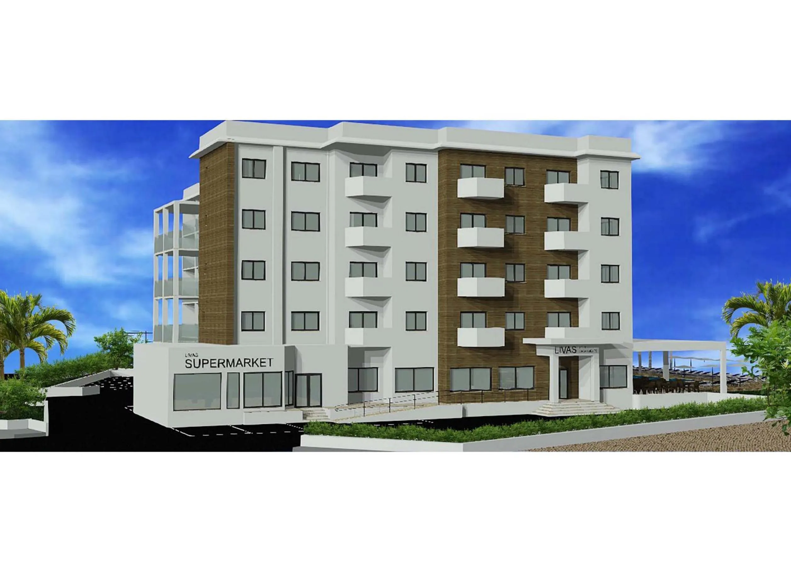 Property building in Livas Hotel Apartments