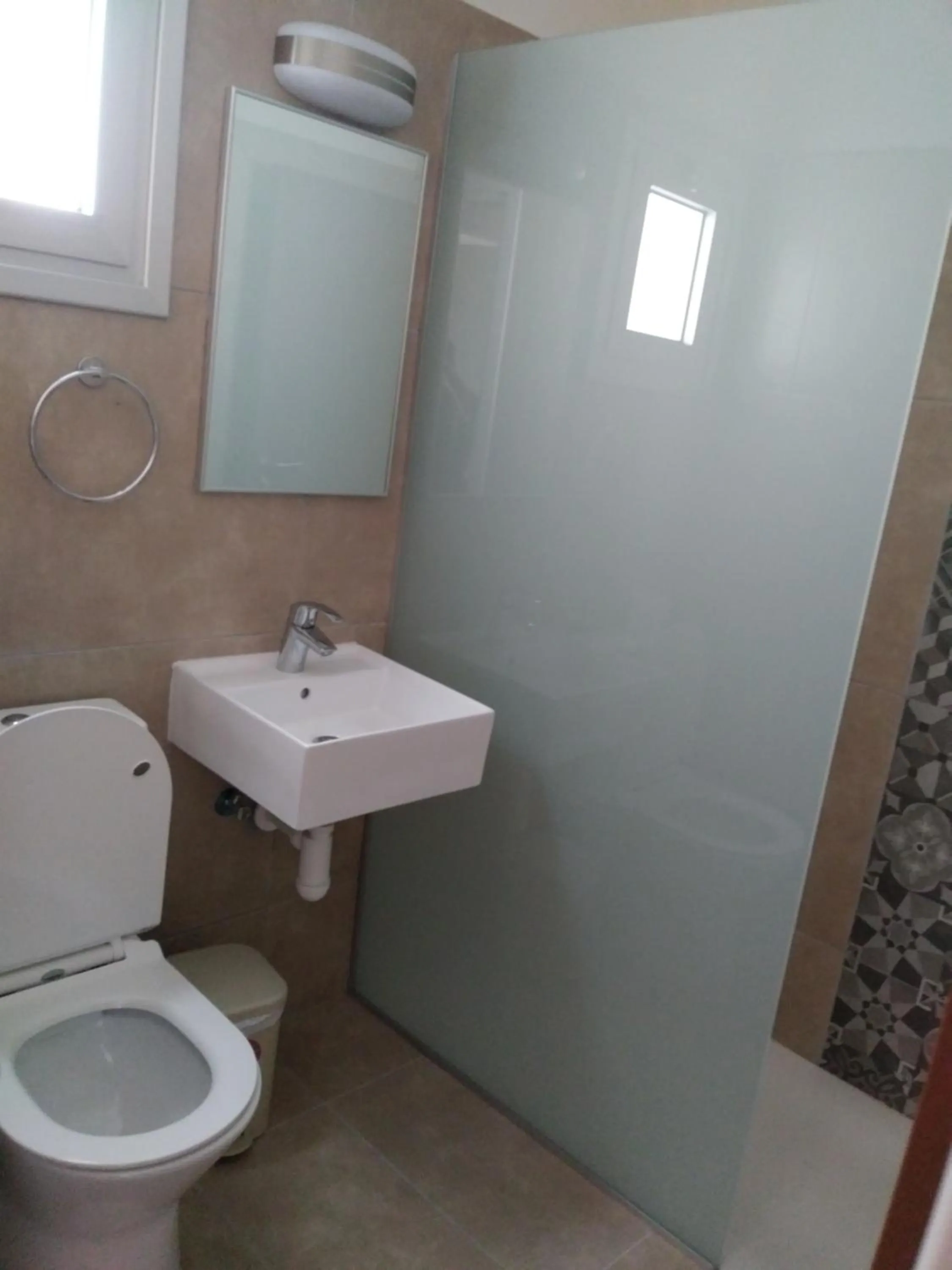 Shower in Livas Hotel Apartments