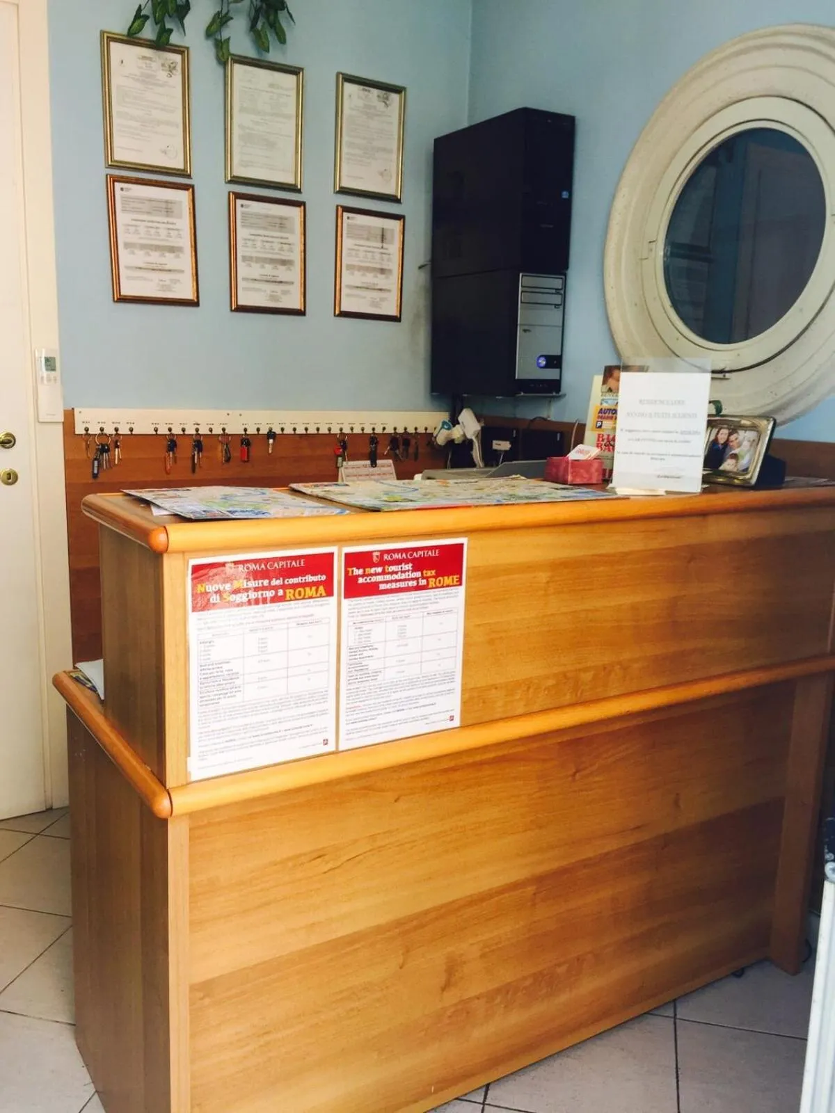 Lobby or reception in Residence Lodi