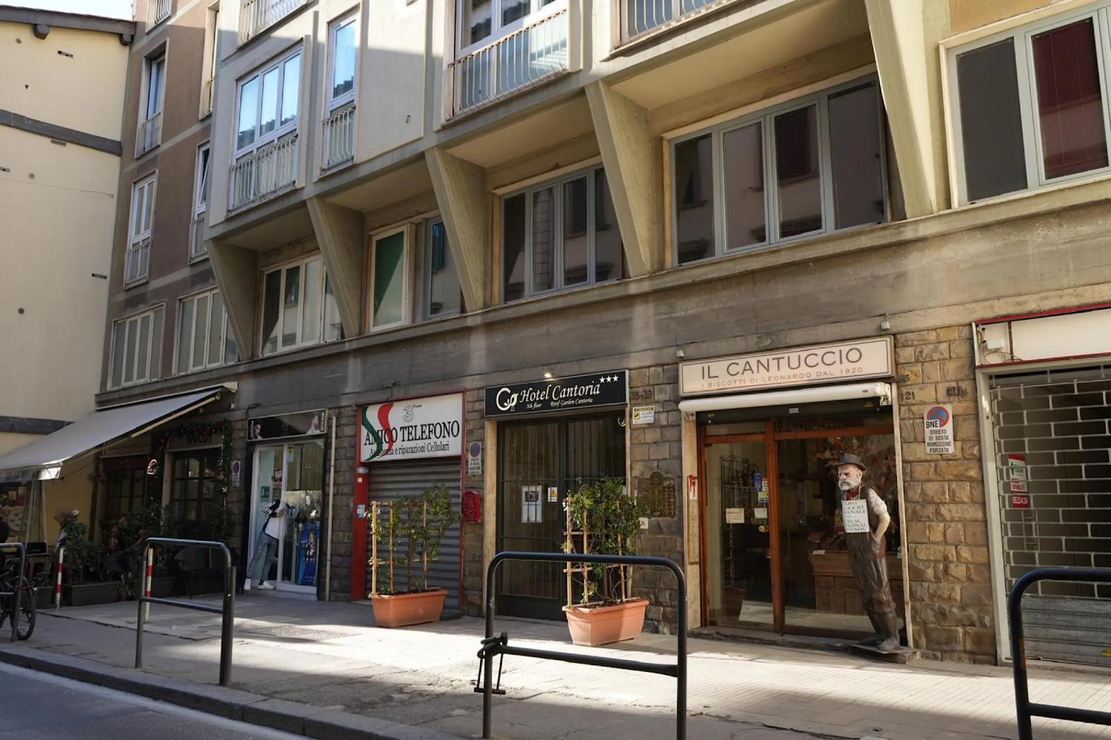 Street view in BOBOTEL Rooms in City Center