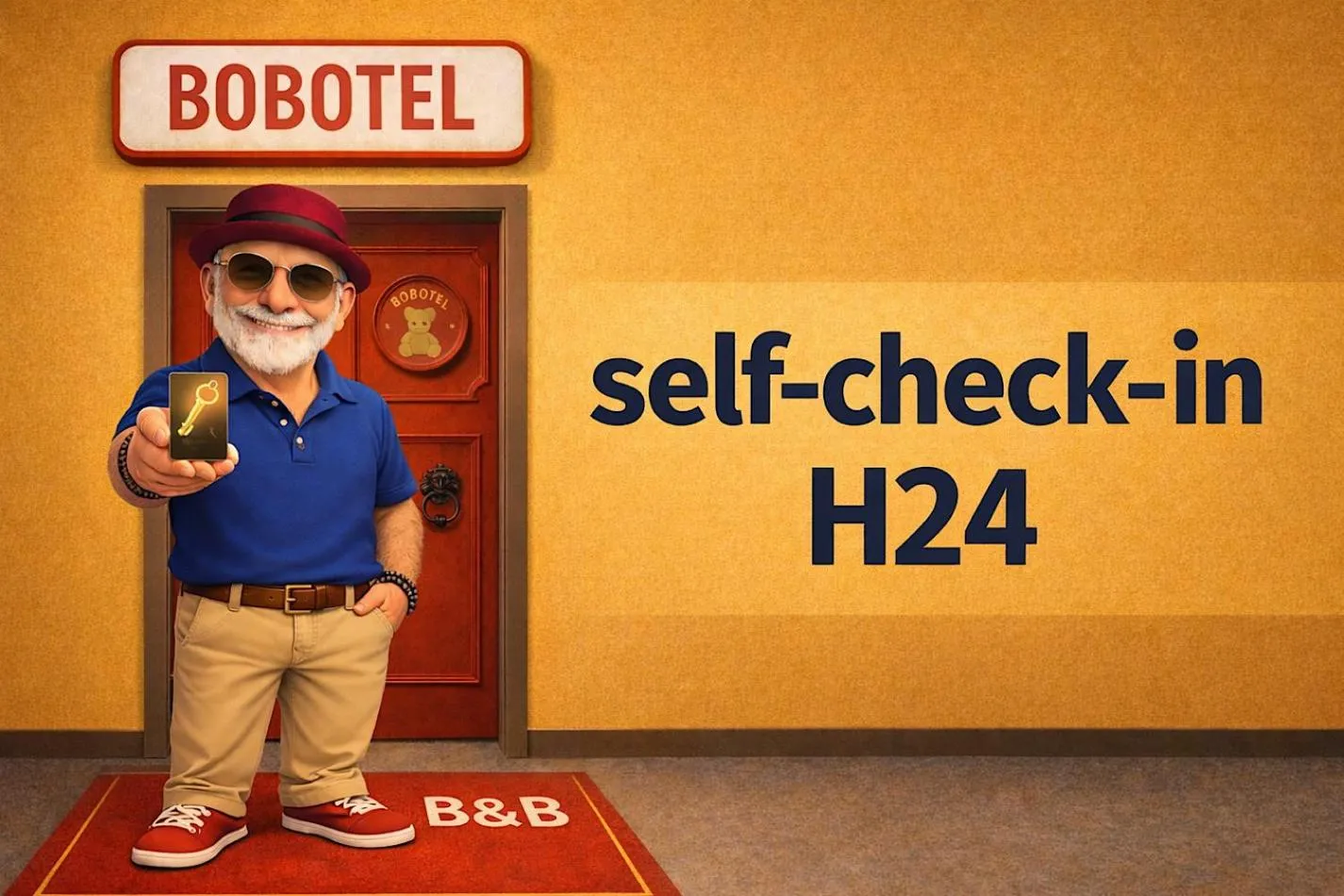 Property logo or sign in BOBOTEL Rooms in City Center