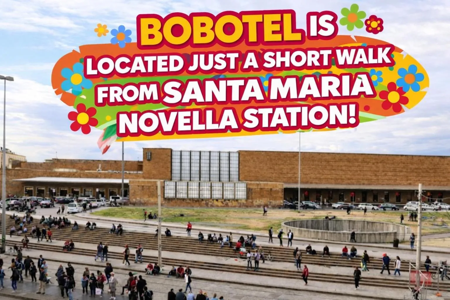 Street view in BOBOTEL Rooms in City Center