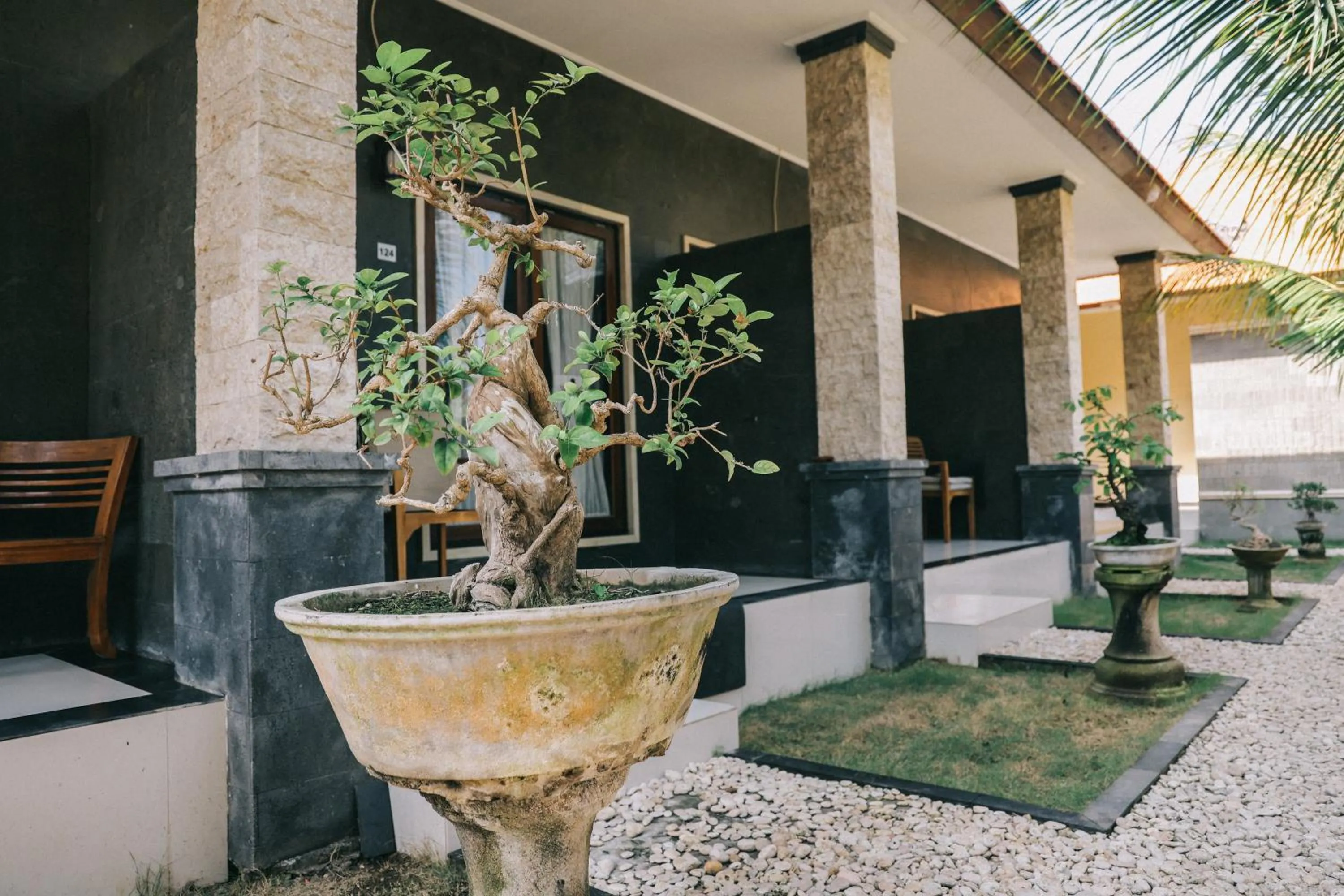 Patio in Cave Beach Bungalow