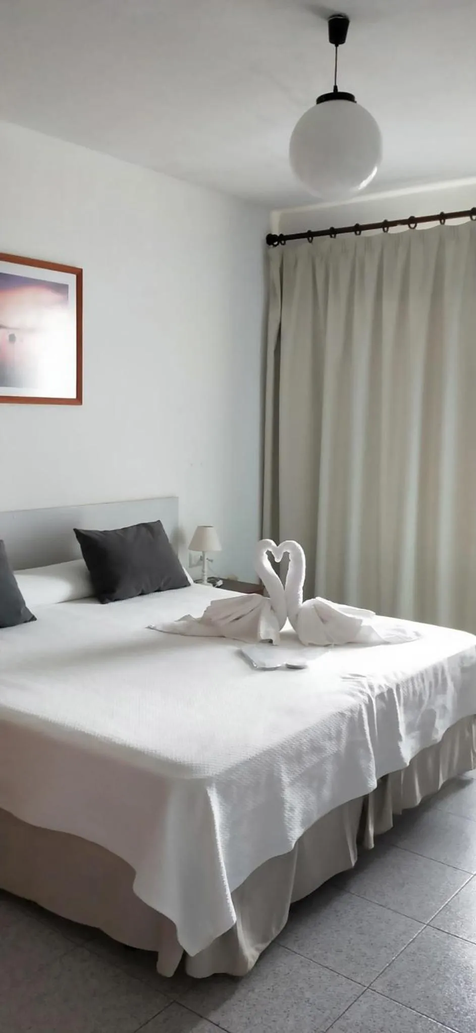 Bedroom in Hostal S'Algaret