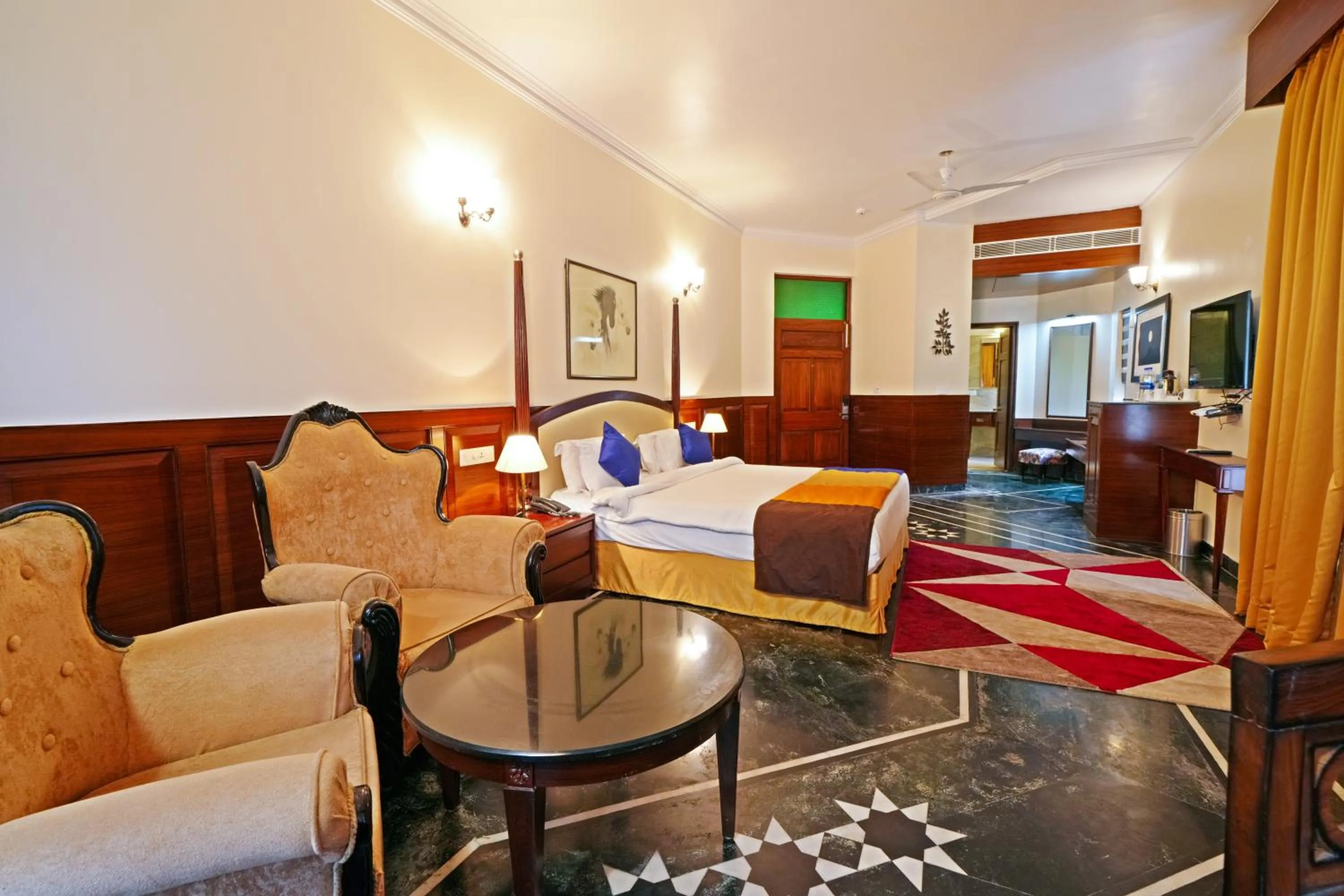 TV and multimedia in WelcomHeritage Taragarh Palace