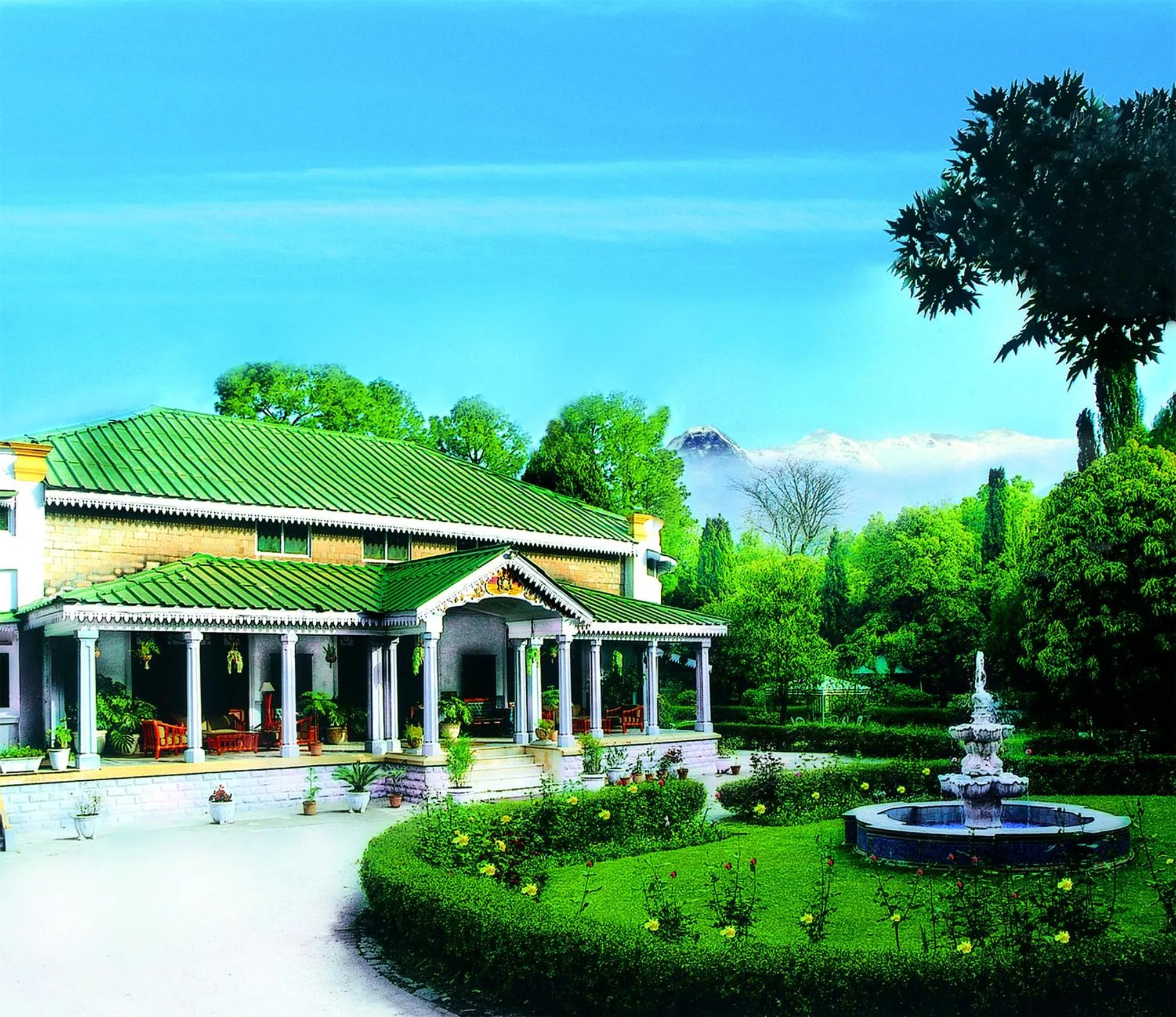 Property building in WelcomHeritage Taragarh Palace